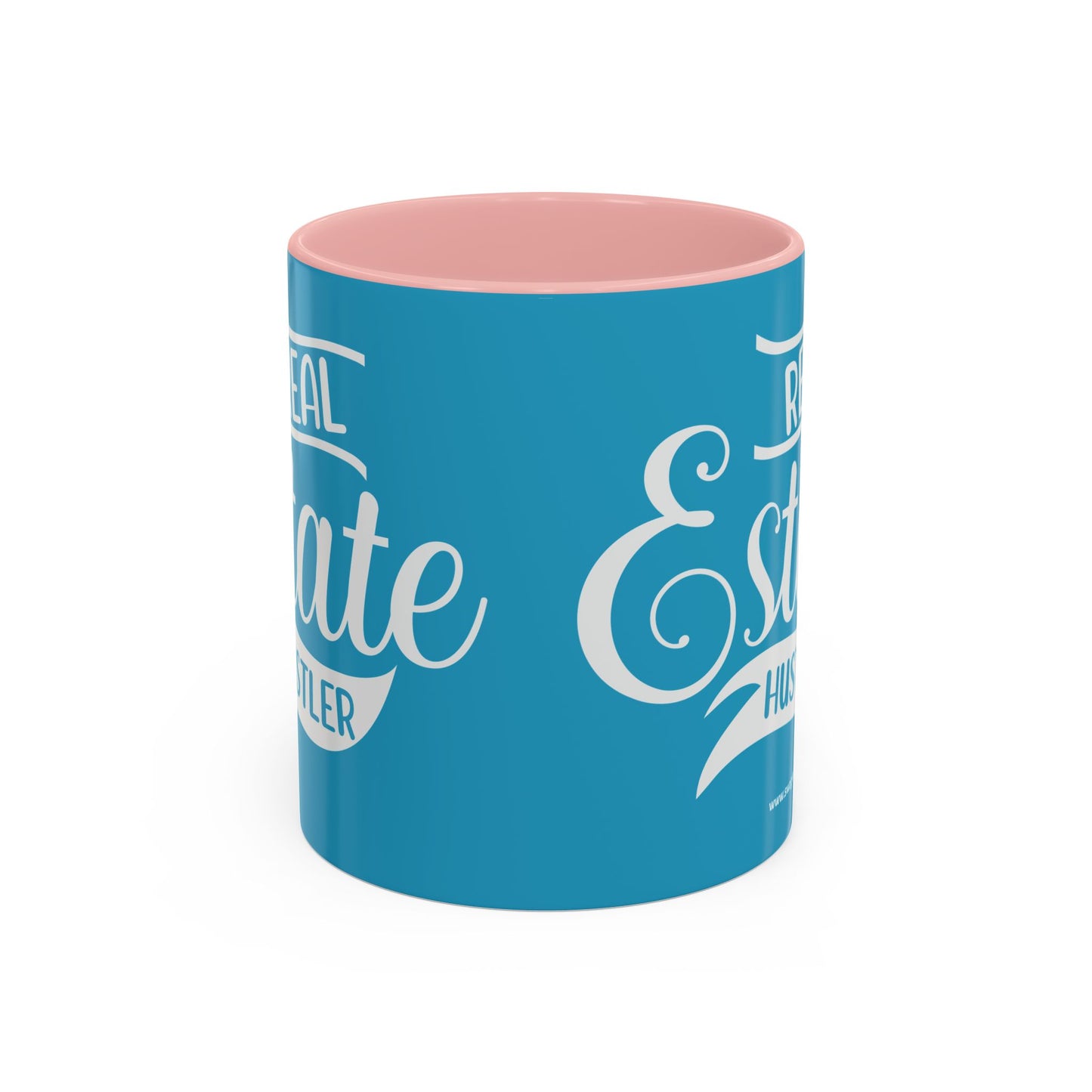 Real Estate Hustler Realtor Accent Coffee Mug (11, 15oz)
