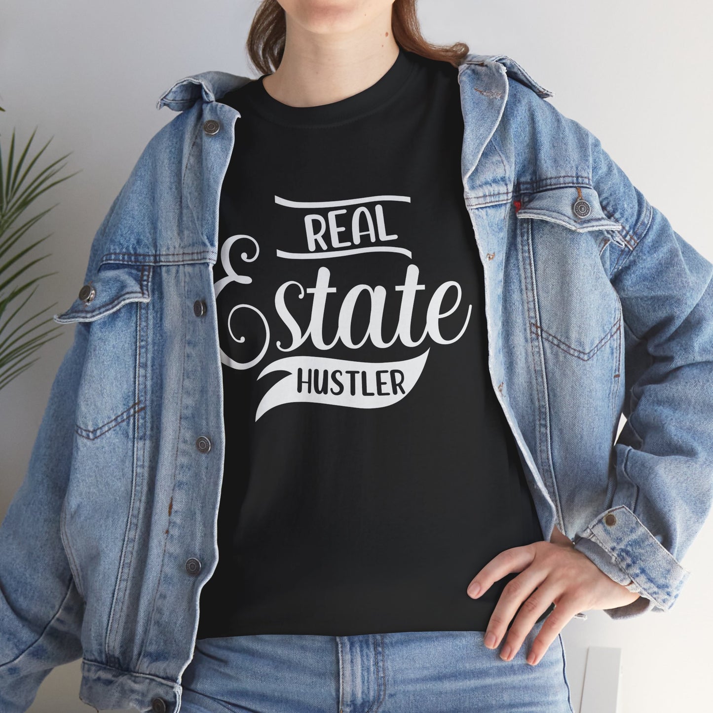 💰 "Real Estate Hustler" Tee – Because Listings Don’t Sell Themselves! 🏡