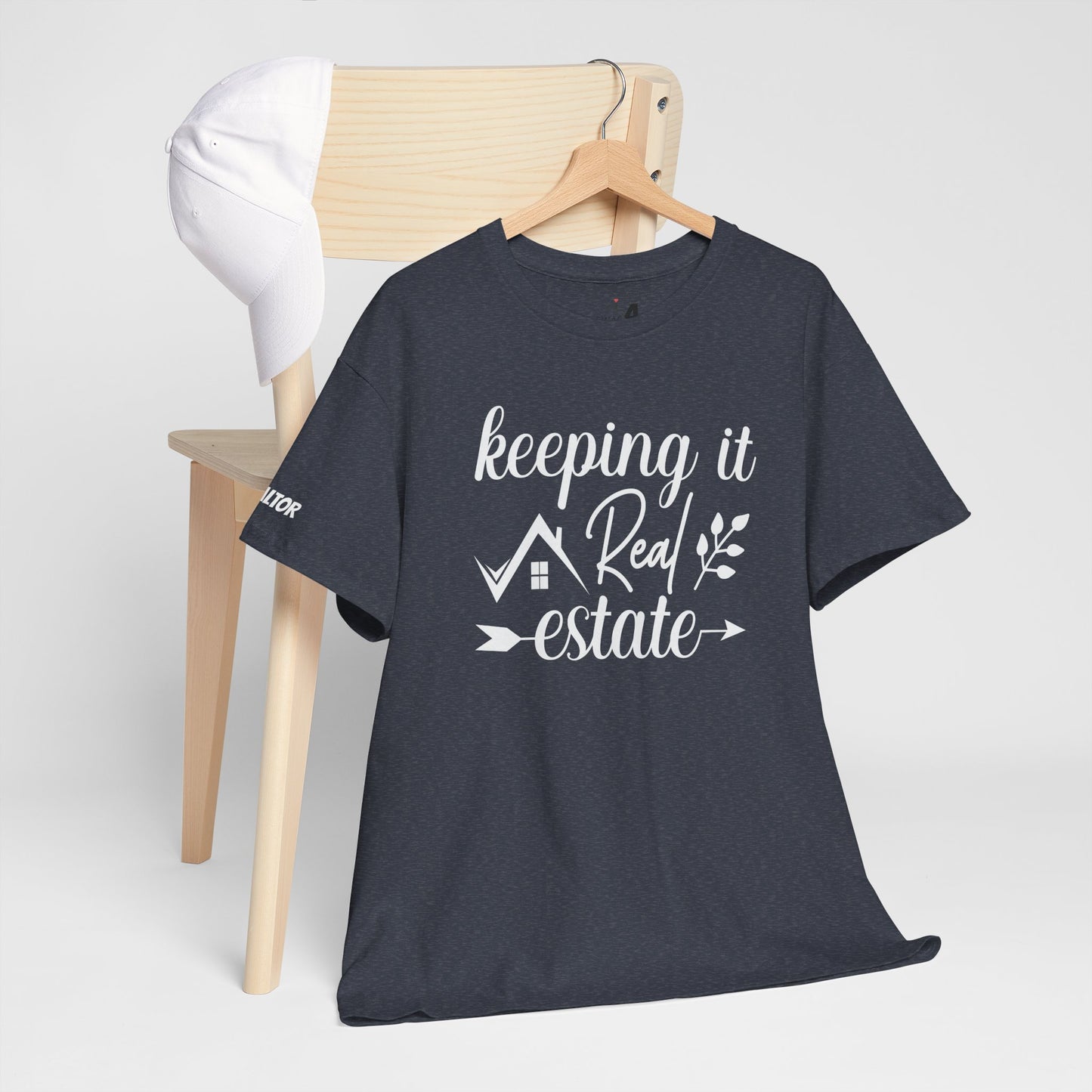 Keeping It Real Estate Unisex Heavy Cotton Tee