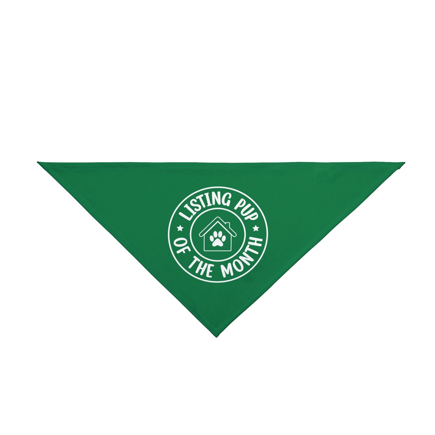 “Listing Pup of the Month” Dog Bandana – Real Estate’s Furriest Overachiever