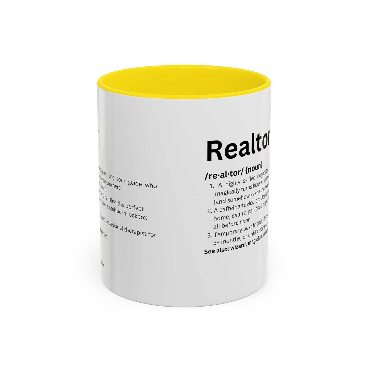 Funny Realtor Definition Coffee Mug (11, 15oz)