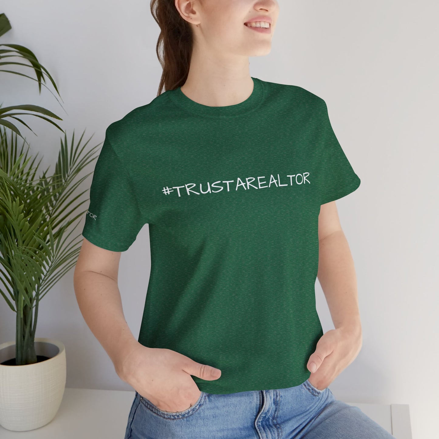 #TrustARealtor Jersey Tee β Funny Realtor Shirt, Unisex Tee, Real Estate Gift