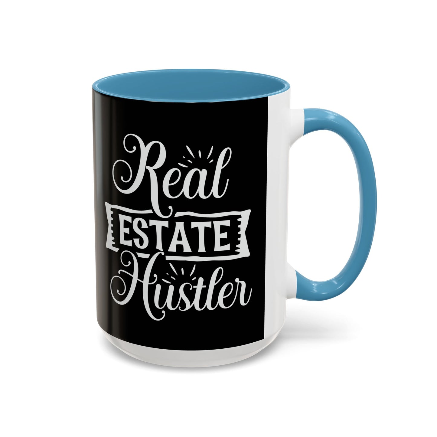 Real Estate Hustler realtor Accent Coffee Mug (11, 15oz)