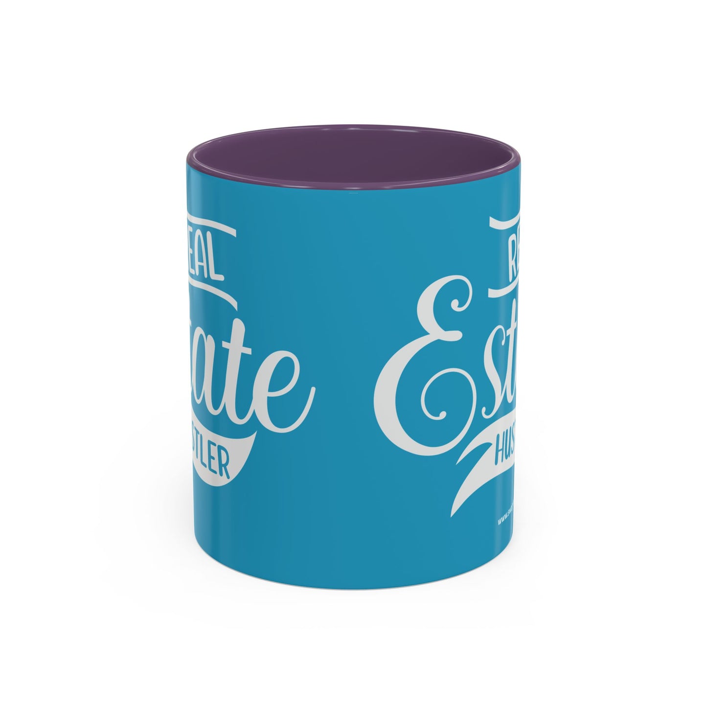 Real Estate Hustler Realtor Accent Coffee Mug (11, 15oz)