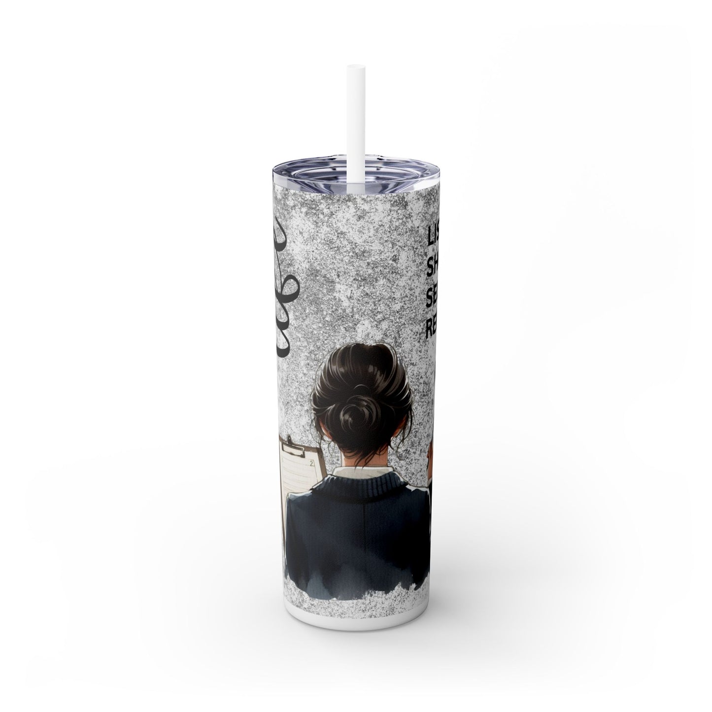 Realtor Life Tumbler – 20oz List, Show, Sell, Repeat Design for Real Estate Agents
