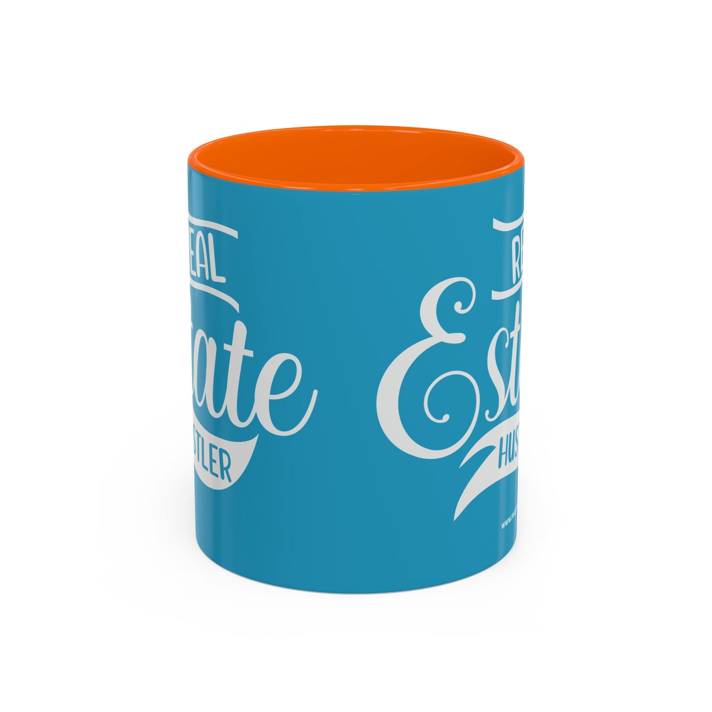 Real Estate Hustler Realtor Accent Coffee Mug (11, 15oz)