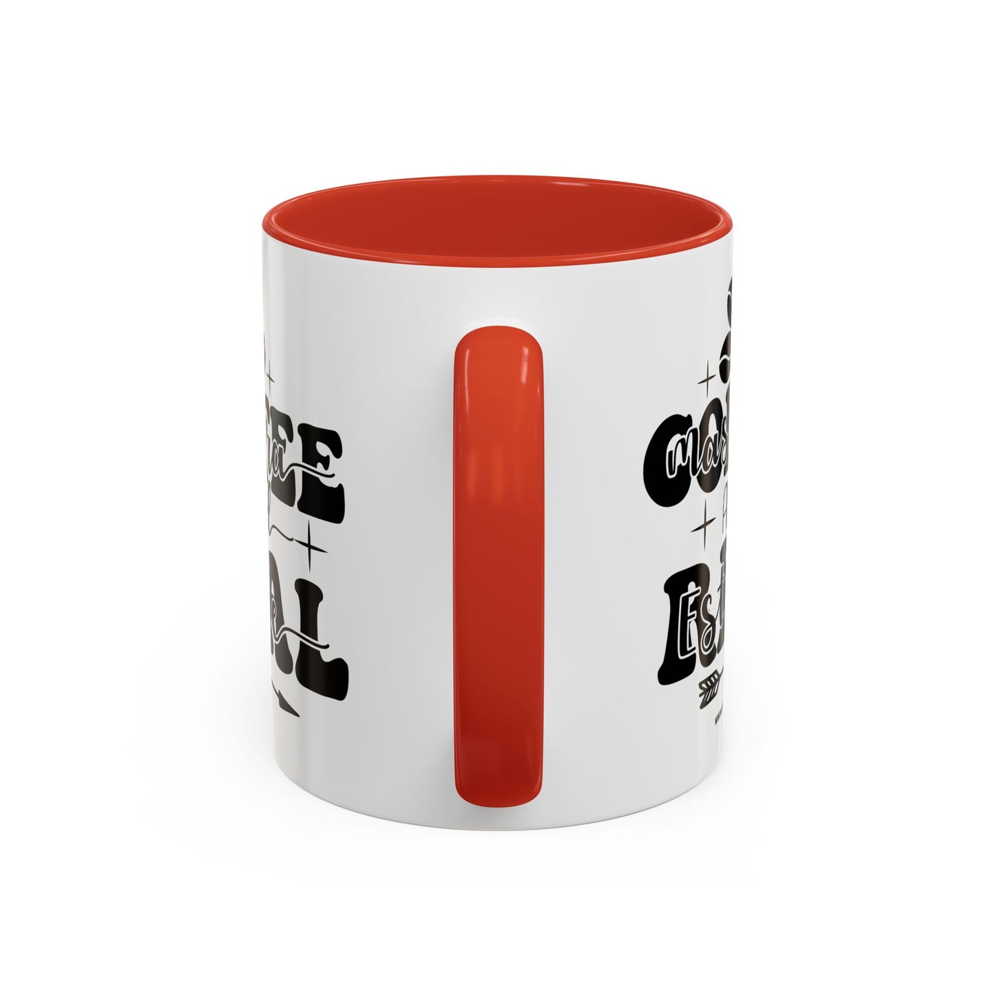 Coffee Mascara And Real Estate Realtor Accent Coffee Mug (11, 15oz)