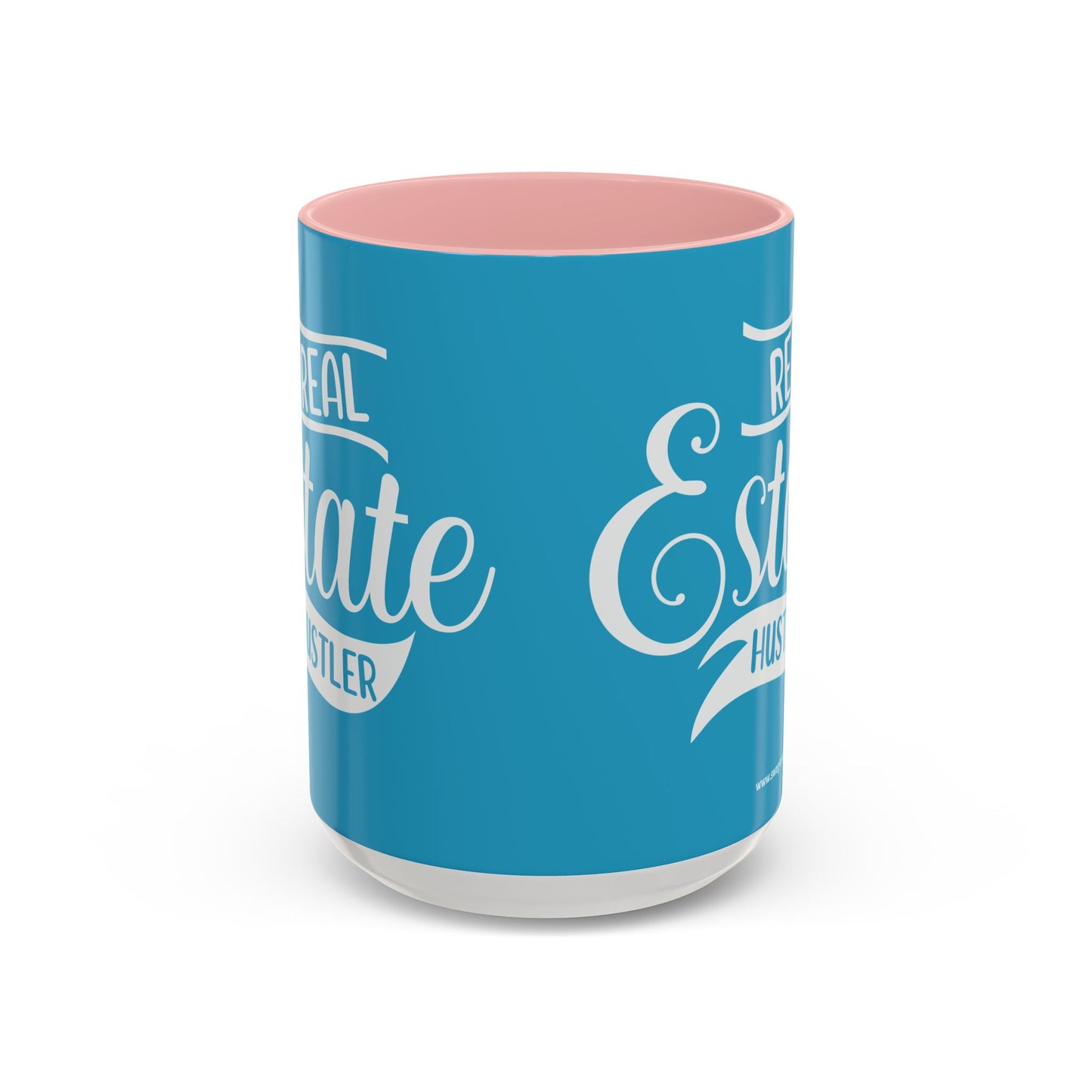 Real Estate Hustler Realtor Accent Coffee Mug (11, 15oz)