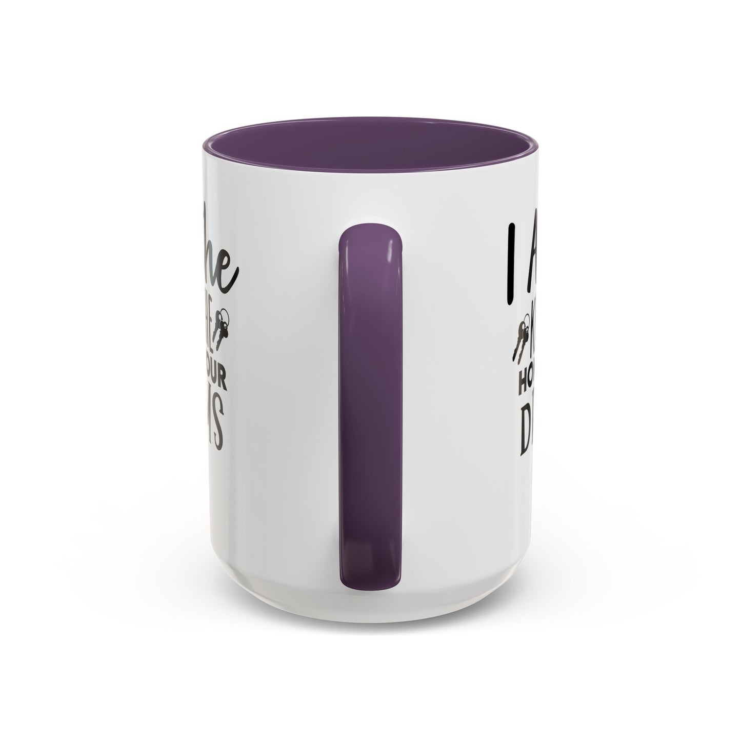 I Am The Key Realtor Accent Coffee Mug (11, 15oz)
