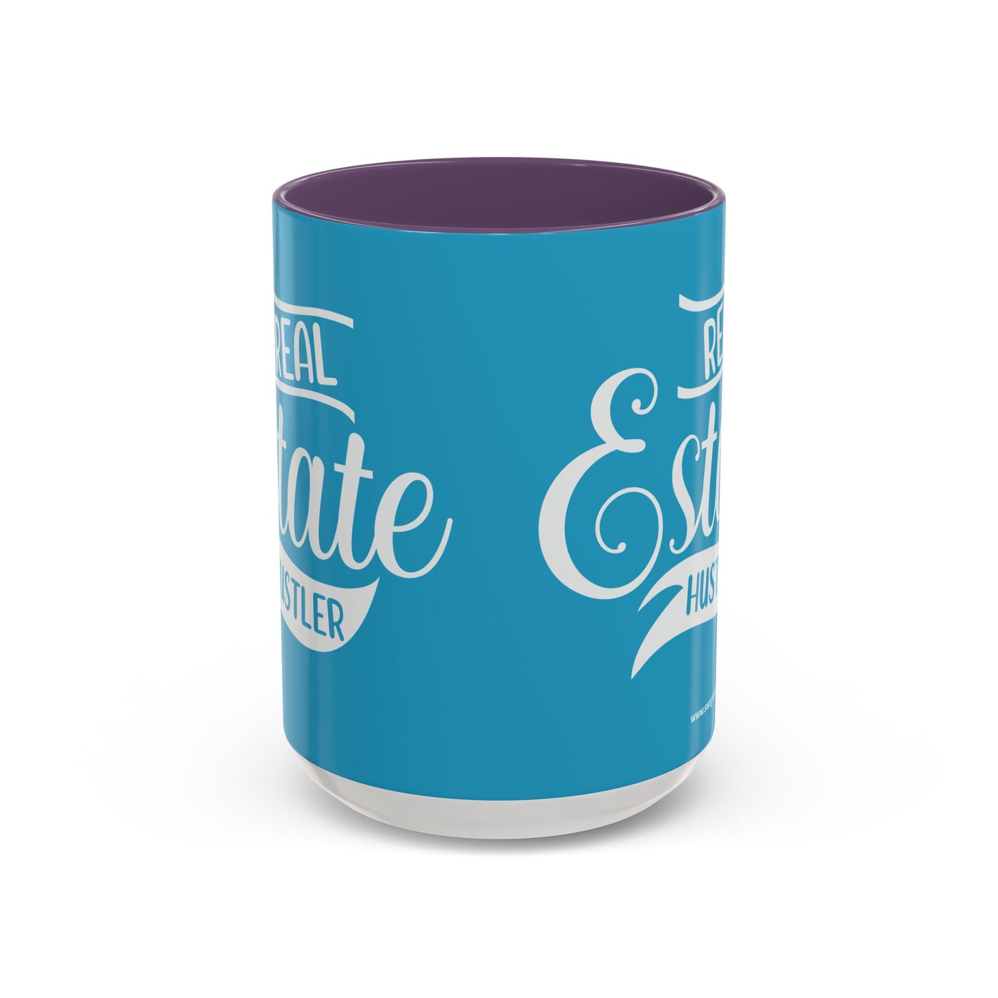 Real Estate Hustler Realtor Accent Coffee Mug (11, 15oz)