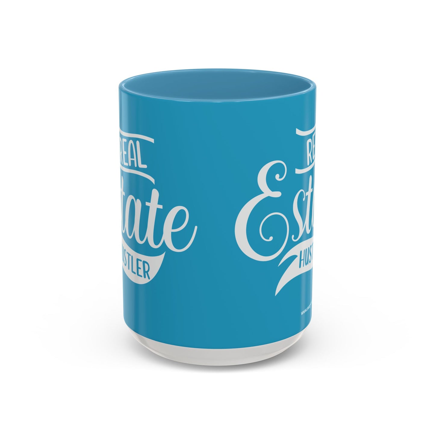 Real Estate Hustler Realtor Accent Coffee Mug (11, 15oz)
