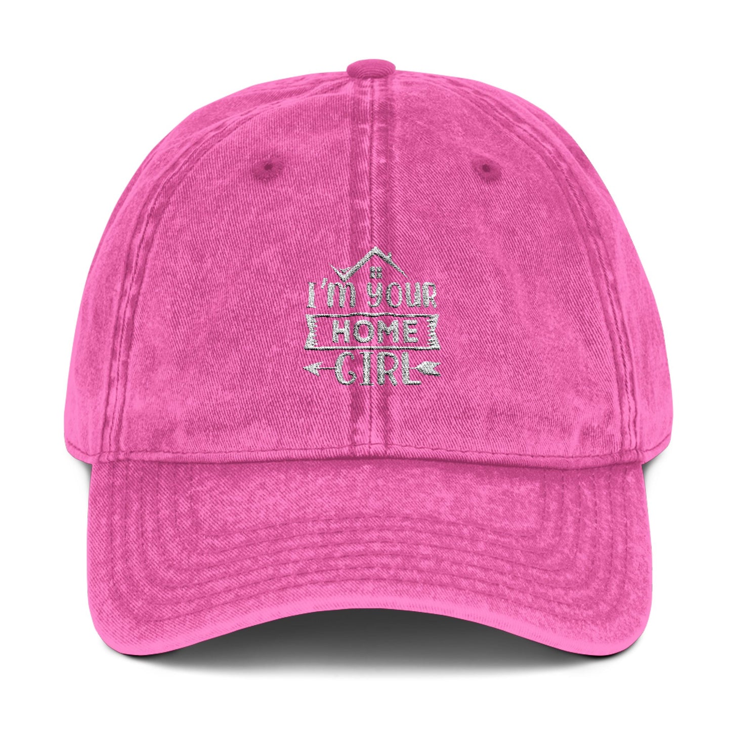 Realtor Hat – I’m Your Home Girl Embroidered Cap