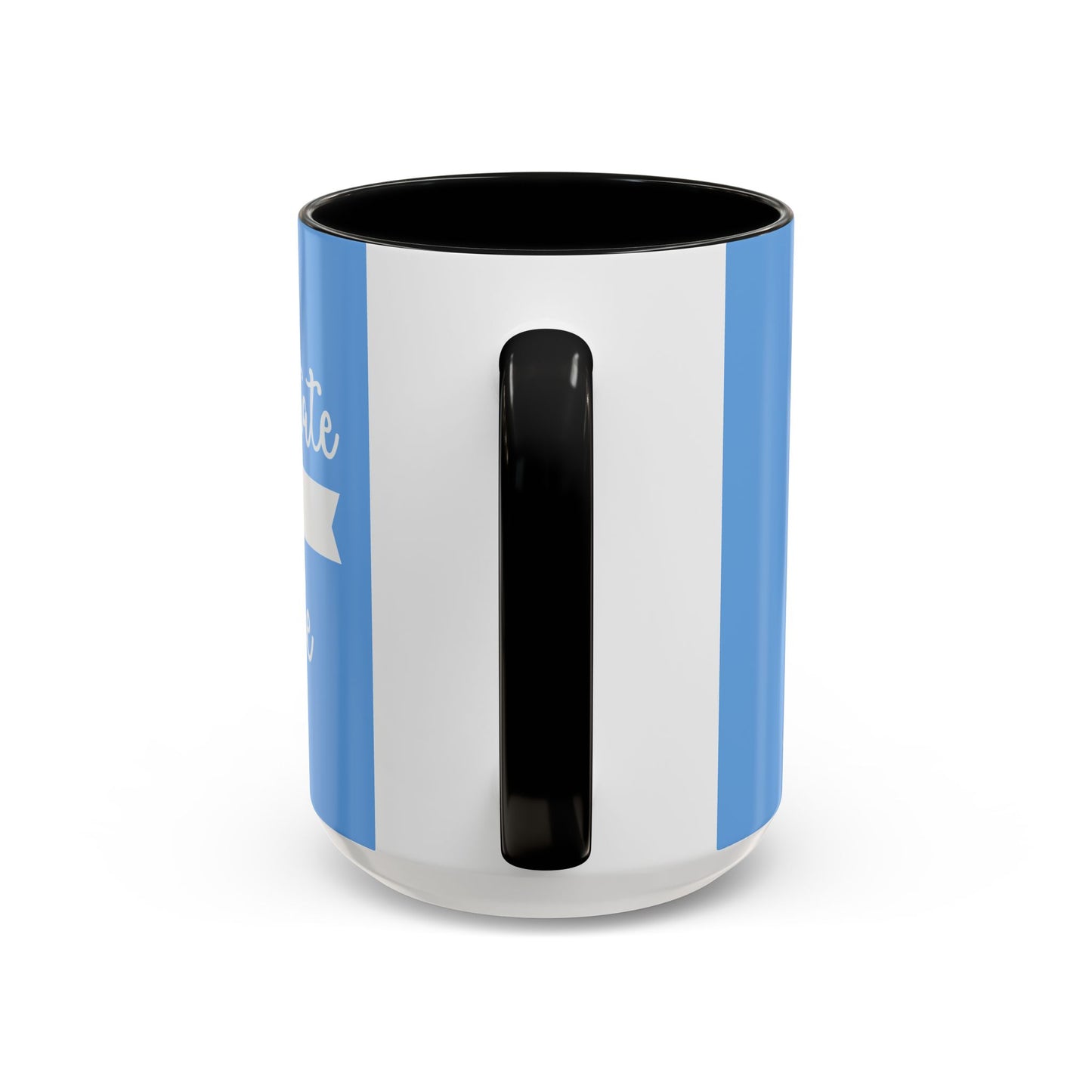 Real Estate Is My Hustle Realtor Accent Coffee Mug (11, 15oz)