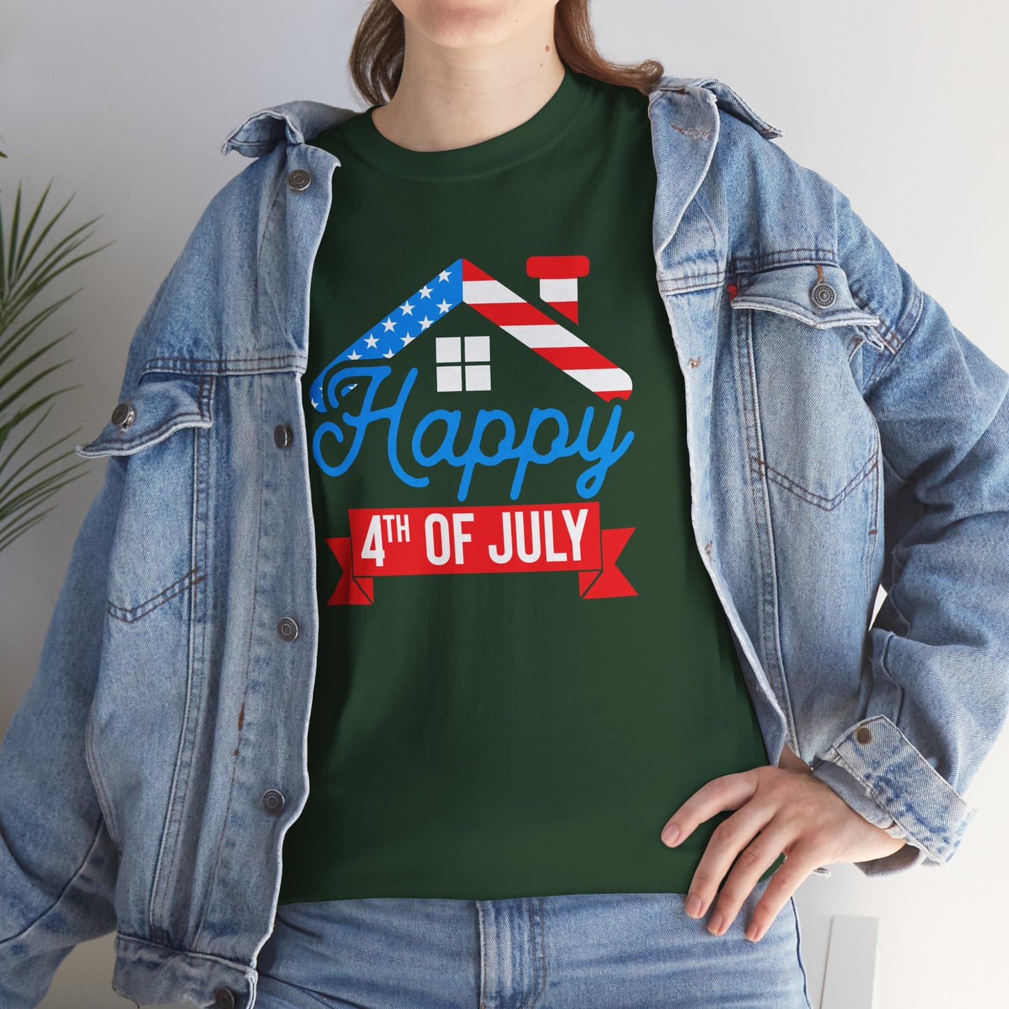 Happy 4th of July Realtor Tee – Stars, Stripes & Sold Signs