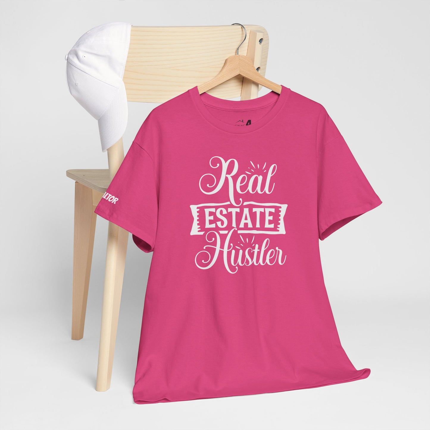 💰 "Real Estate Hustler" Tee – Because You’re Out Here Selling Homes, Not Dreams! 🏡