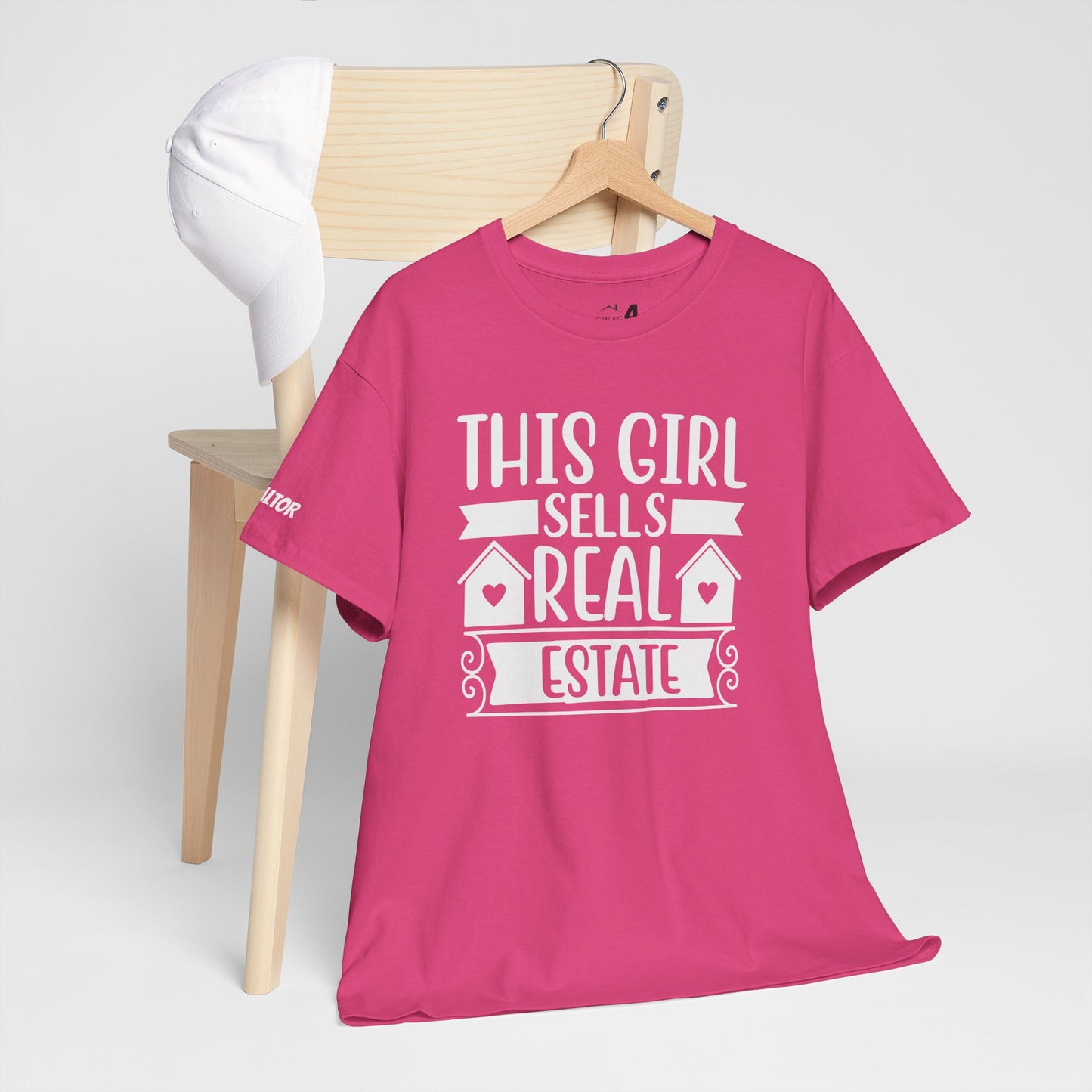 πββοΈ "This Girl Sells Real Estate" Tee β Because Sheβs Making Houses Fly Off the Market! π‘