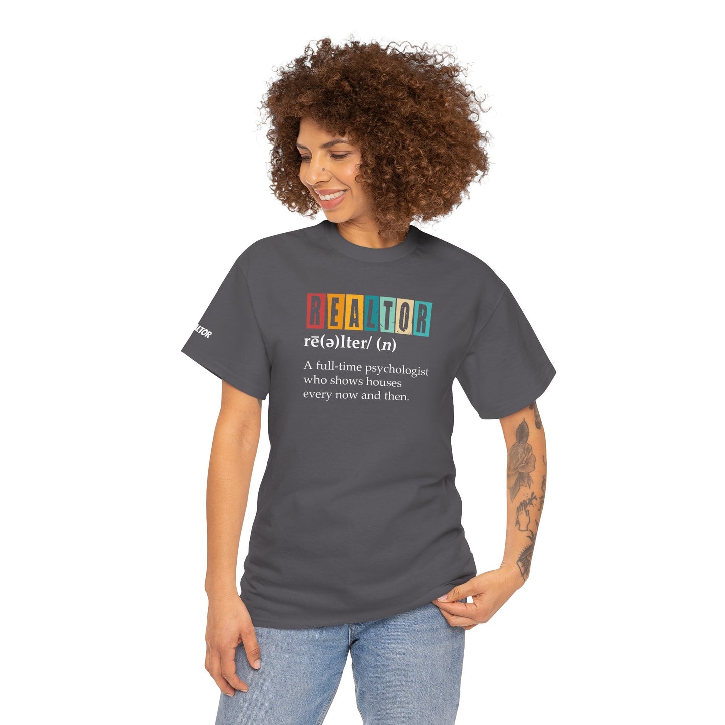 π§ REALTOR: A Full-Time Psychologist Who Shows Houses Tee β Real Estate Therapy You Can Wear π‘ποΈ