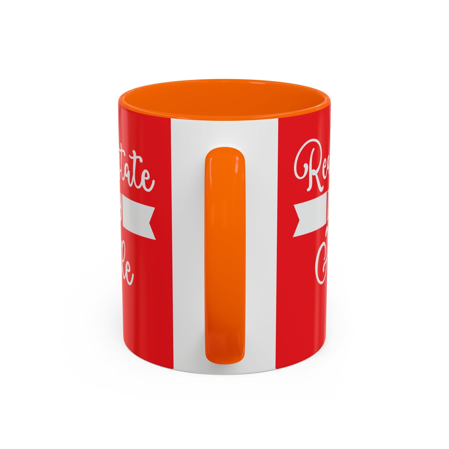 Real Estate Is My Side Hustle Realtor Accent Coffee Mug (11, 15oz)