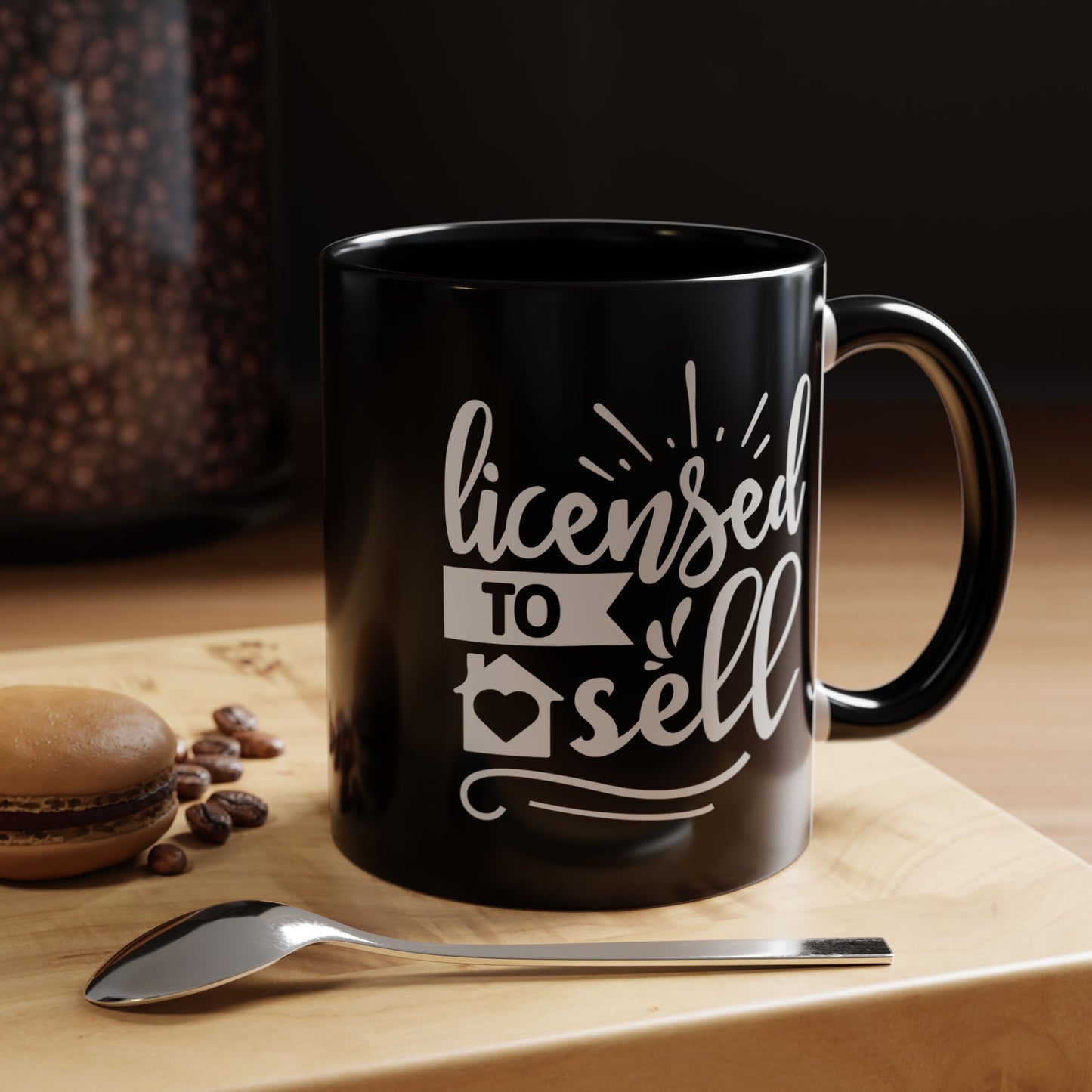 Licensed To Sell Realtor Accent Coffee Mug (11, 15oz)