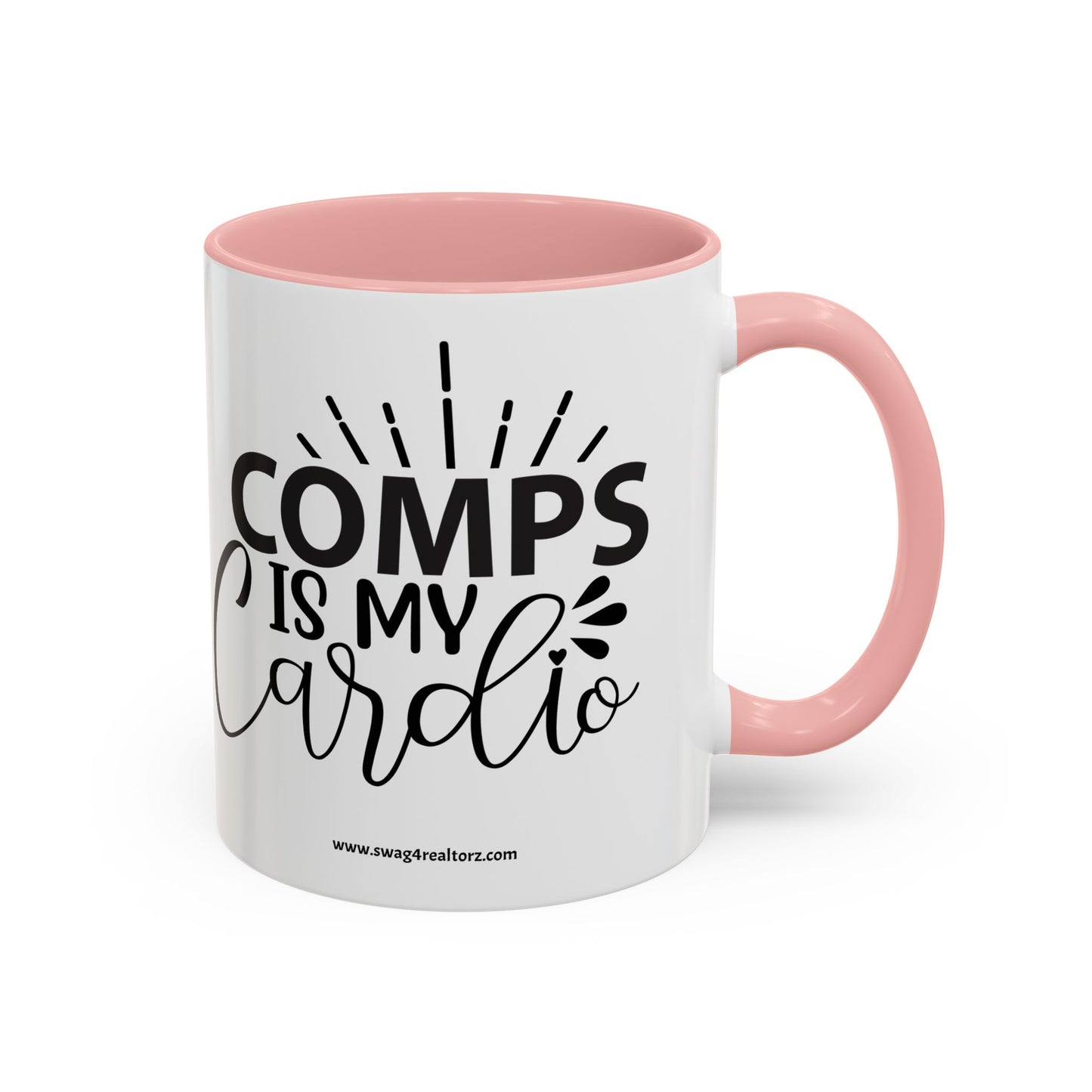 Comps Are My Cardo Realtor Accent Coffee Mug (11, 15oz)