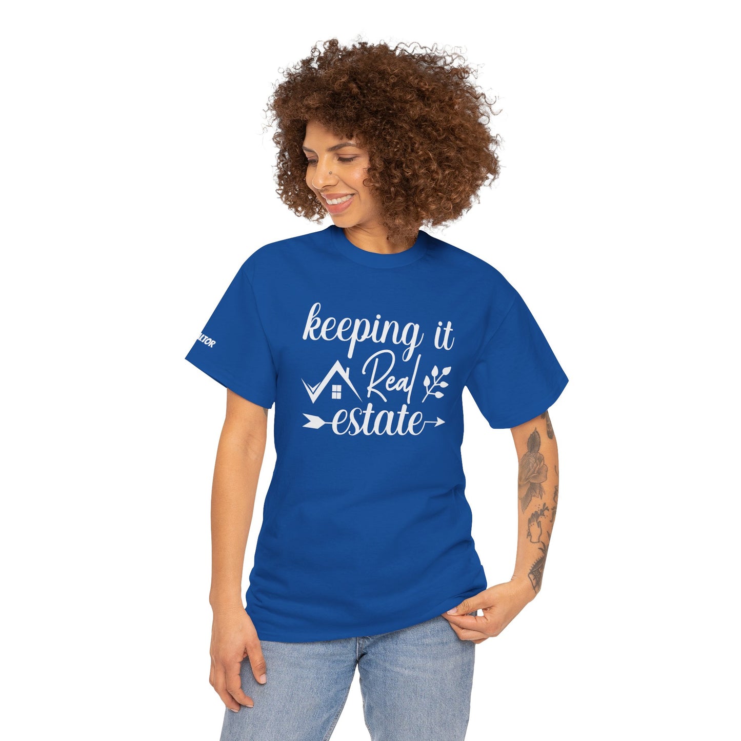 Keeping It Real Estate Unisex Heavy Cotton Tee