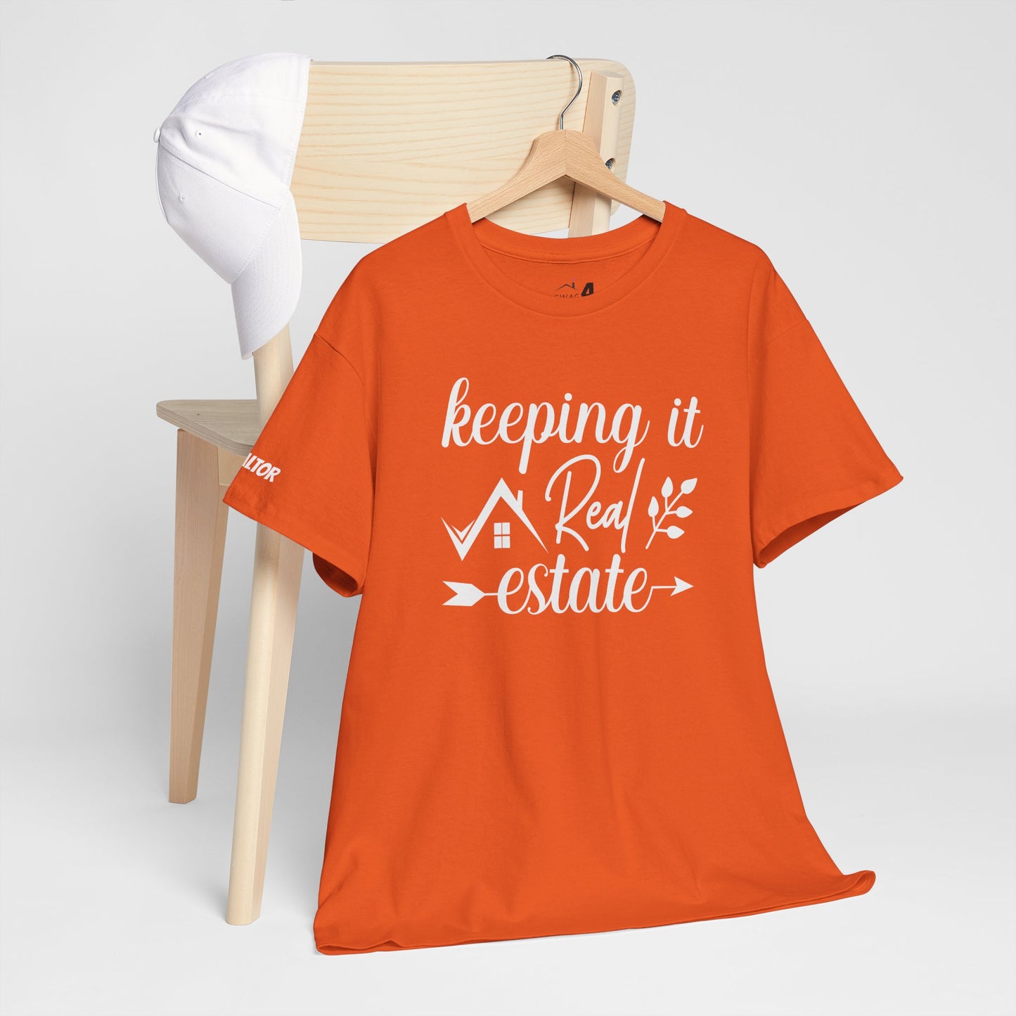 Keeping It Real Estate Unisex Heavy Cotton Tee