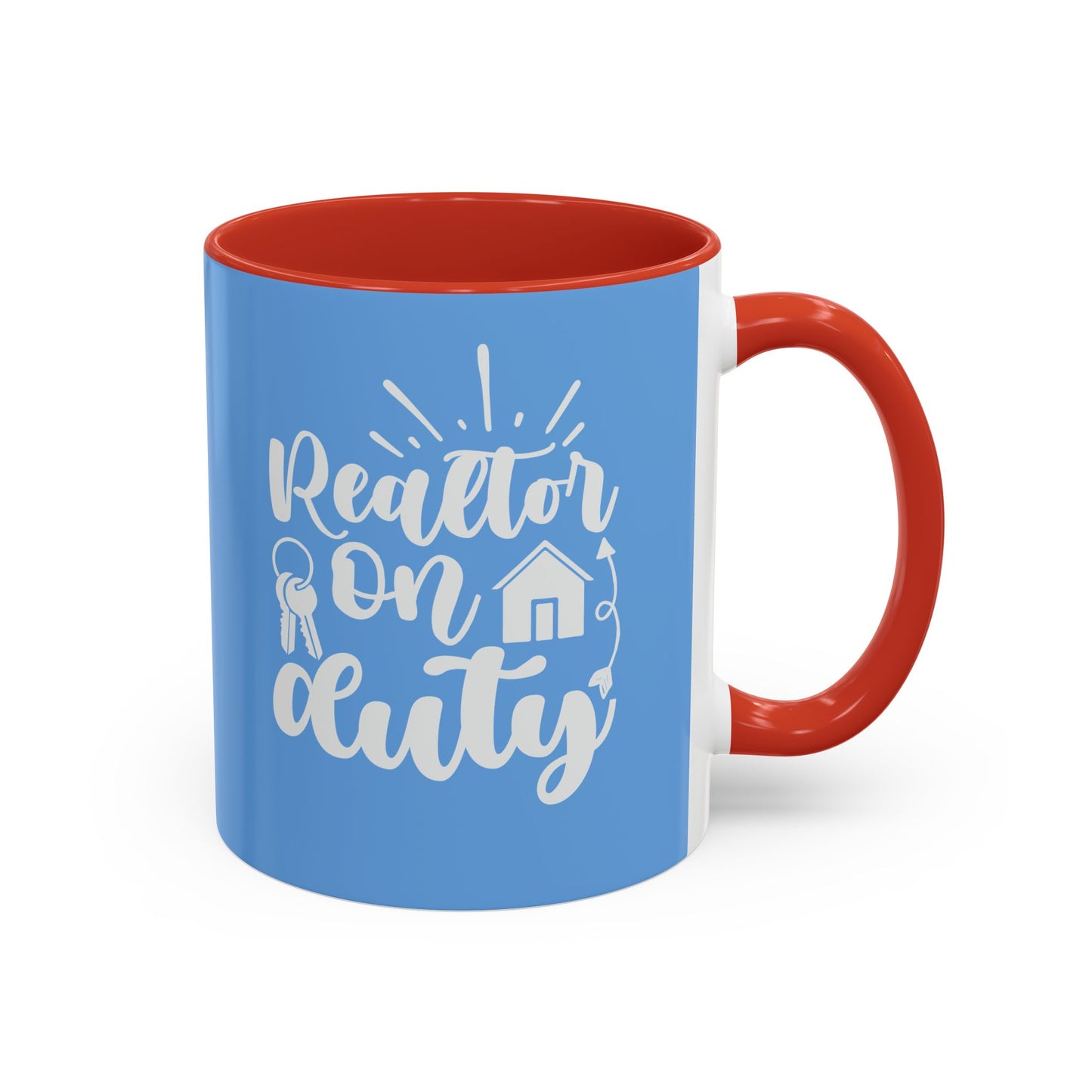 Realtor On Duty Accent Coffee Mug (11, 15oz)