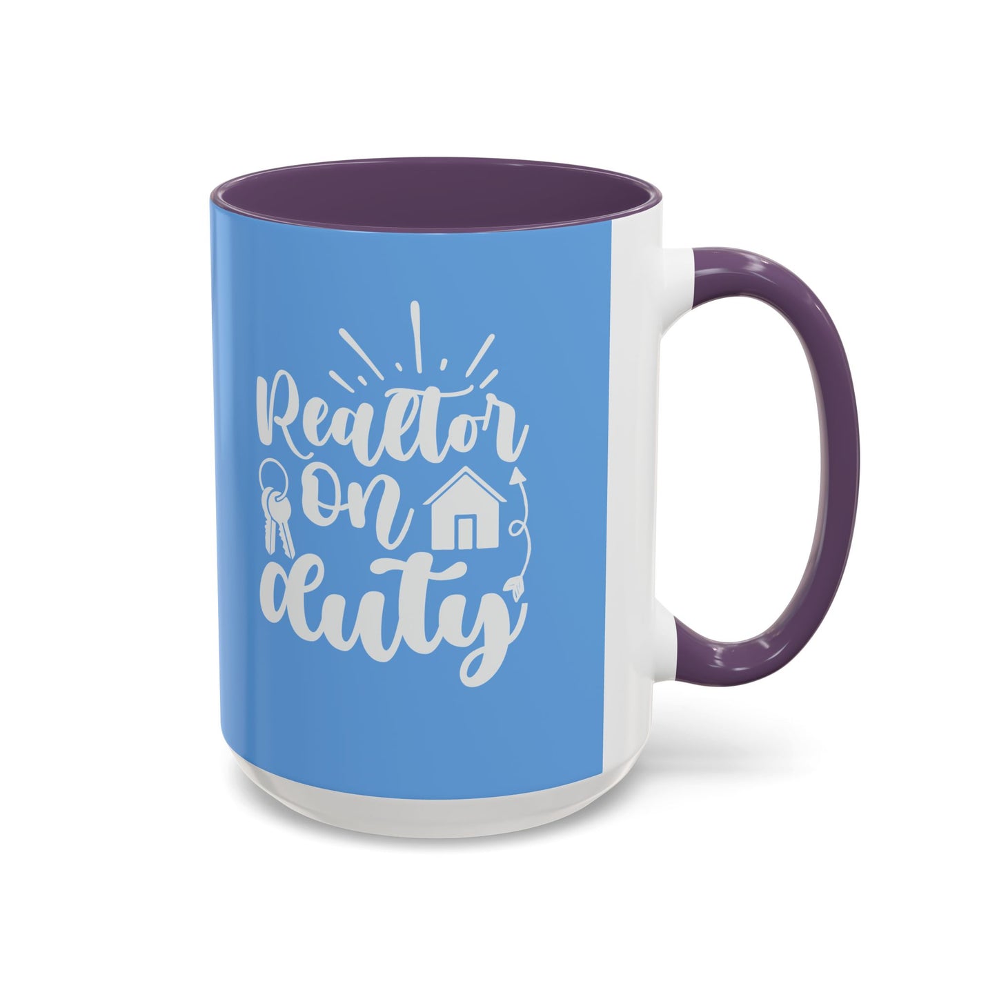 Realtor On Duty Accent Coffee Mug (11, 15oz)