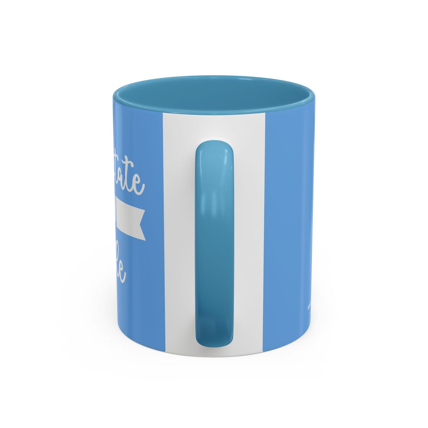 Real Estate Is My Hustle Realtor Accent Coffee Mug (11, 15oz)