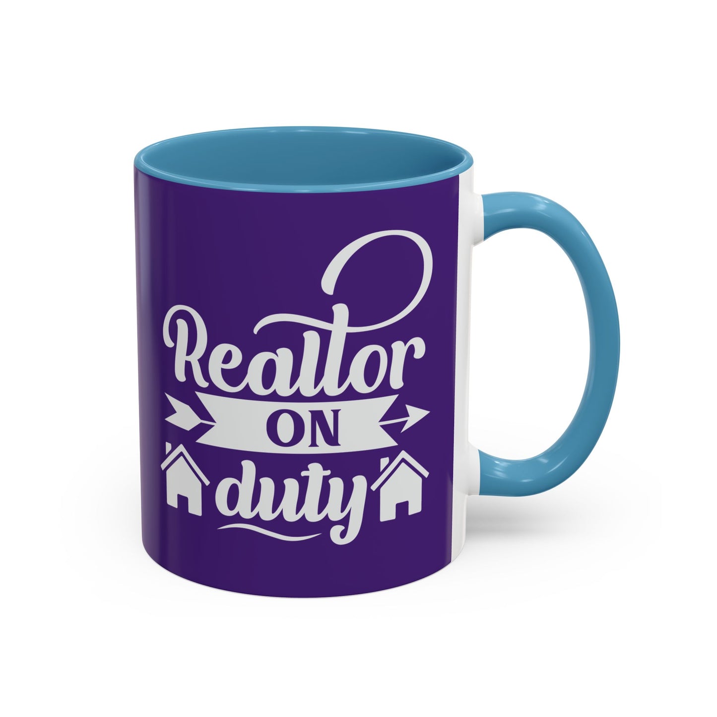 Realtor On Duty Accent Coffee Mug (11, 15oz)