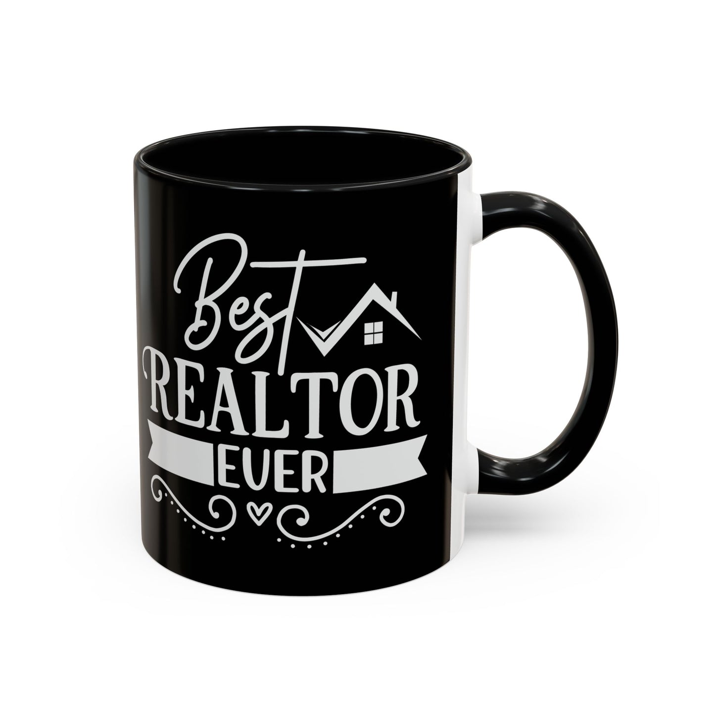 Best Realtor Ever Accent Coffee Mug (11, 15oz)