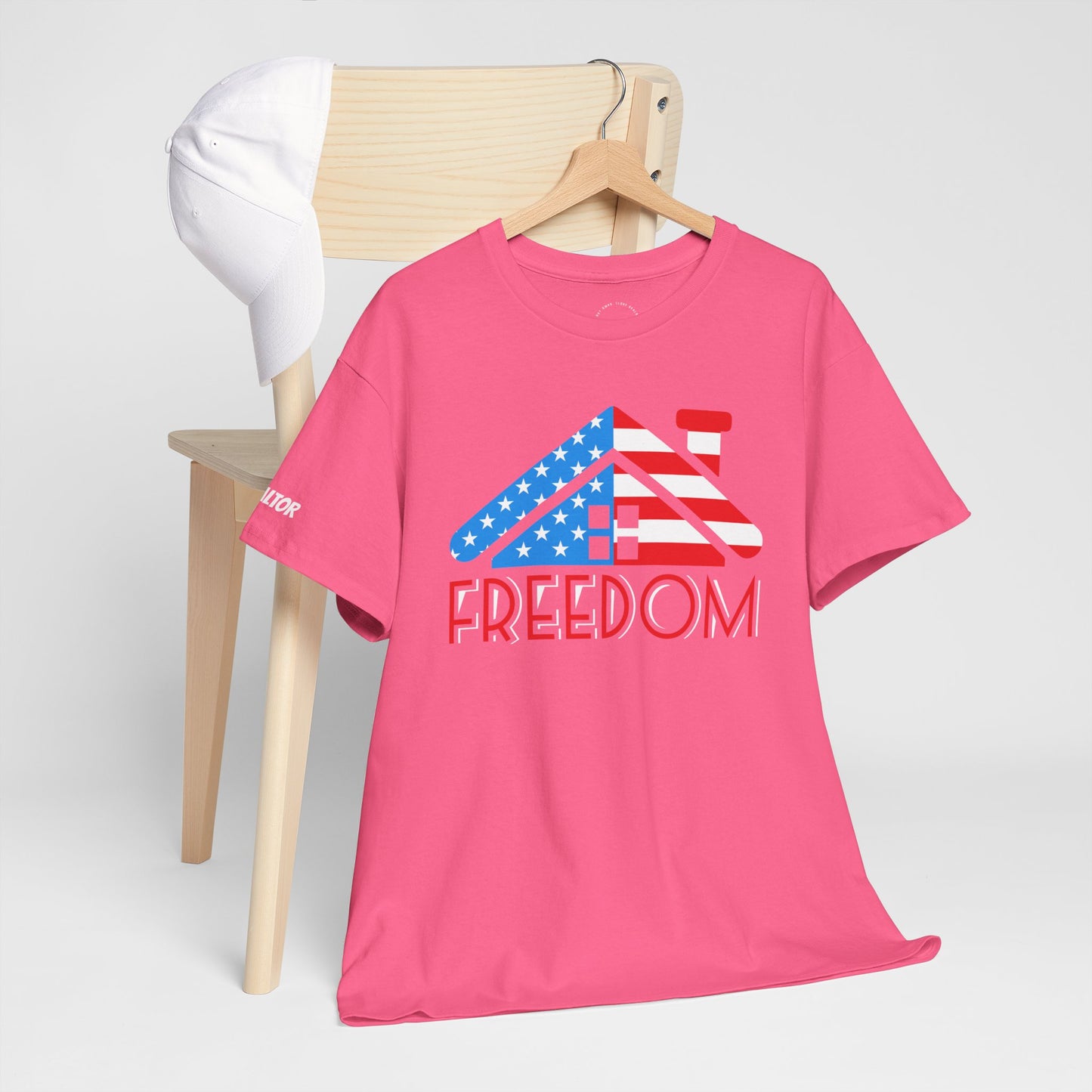 FREEDOM Realtor Tee – Homeownership Is the American Dream