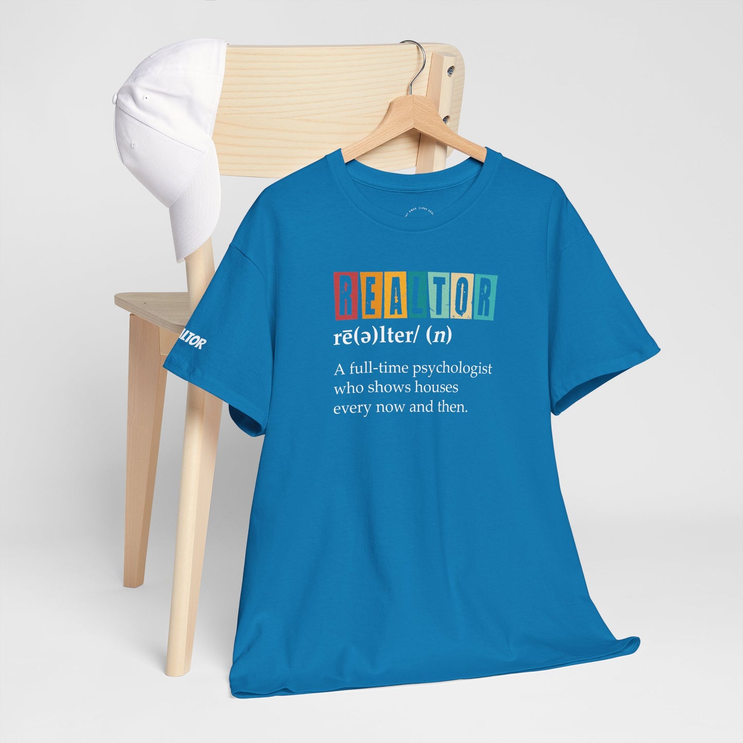 π§ REALTOR: A Full-Time Psychologist Who Shows Houses Tee β Real Estate Therapy You Can Wear π‘ποΈ