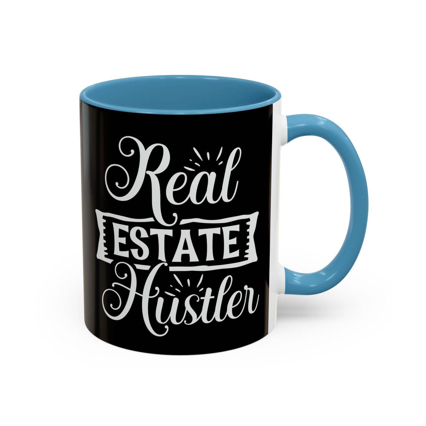 Real Estate Hustler realtor Accent Coffee Mug (11, 15oz)