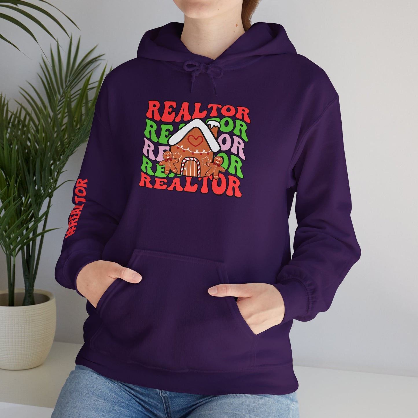 π Gingerbread REALTOR Hoodie β Sweetest Deal on the Market