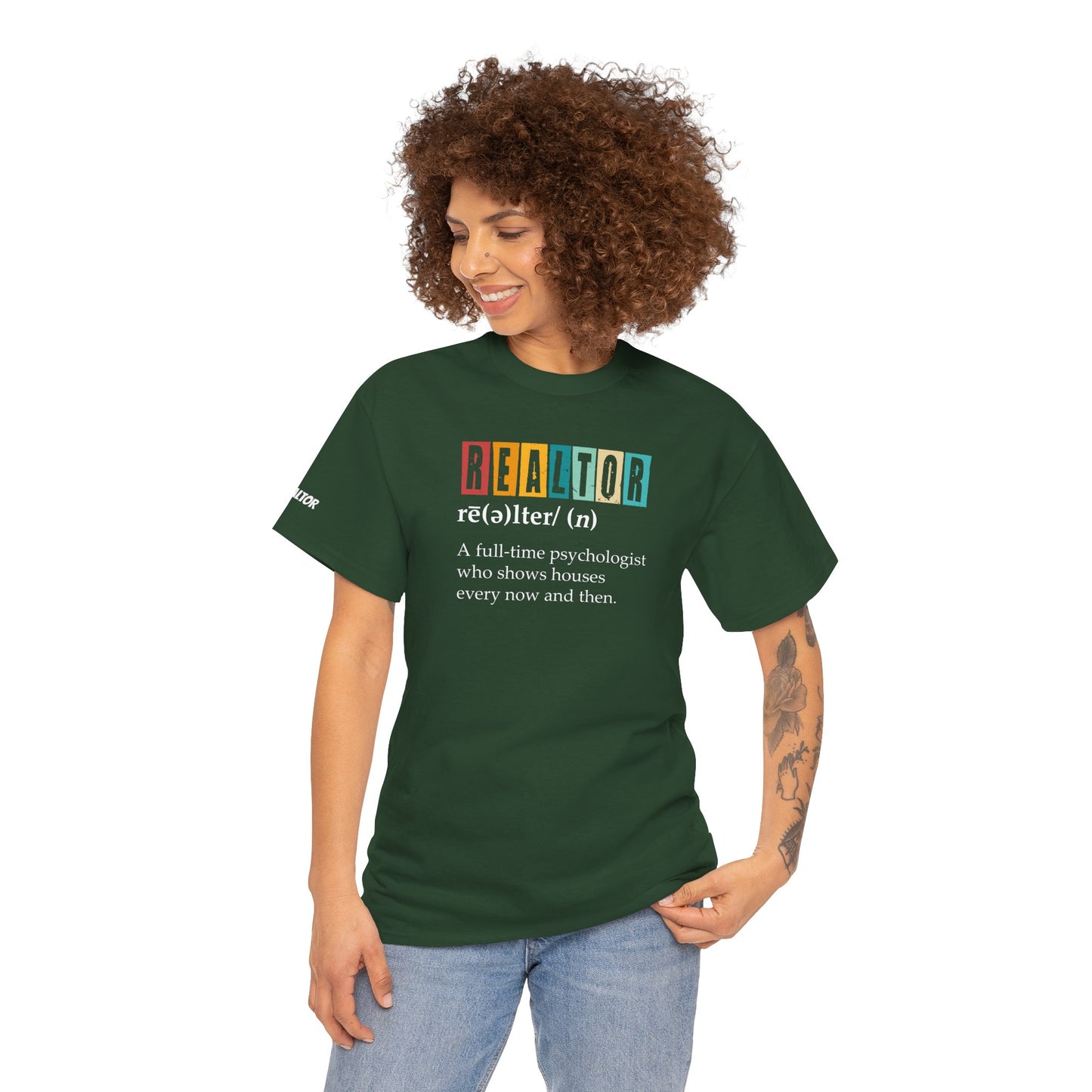 π§ REALTOR: A Full-Time Psychologist Who Shows Houses Tee β Real Estate Therapy You Can Wear π‘ποΈ