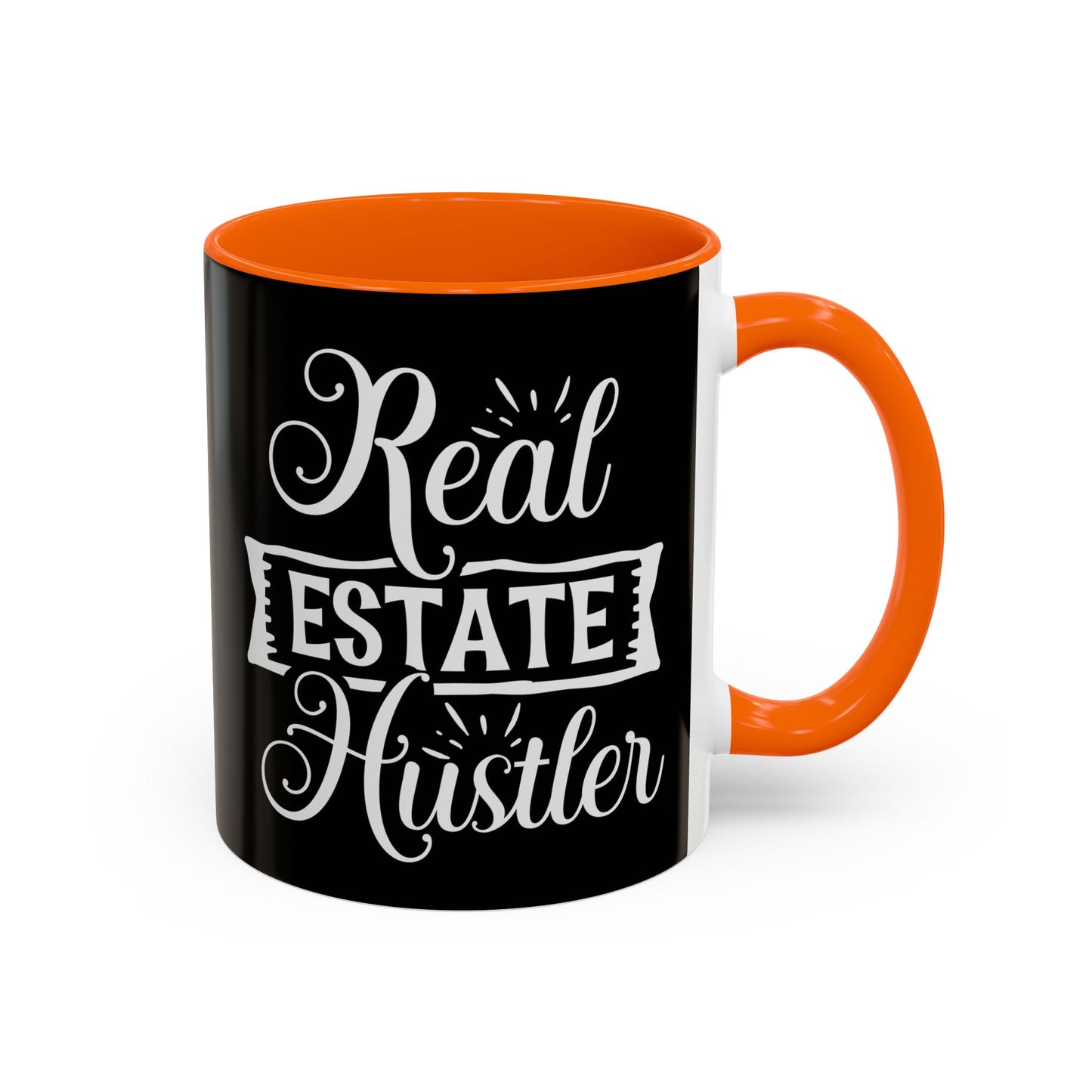 Real Estate Hustler realtor Accent Coffee Mug (11, 15oz)