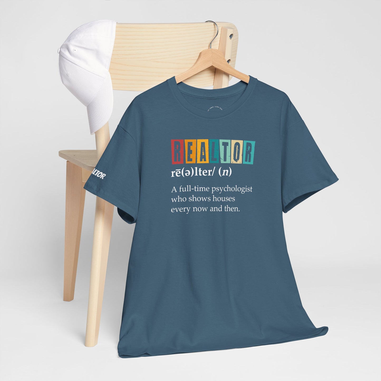 π§ REALTOR: A Full-Time Psychologist Who Shows Houses Tee β Real Estate Therapy You Can Wear π‘ποΈ