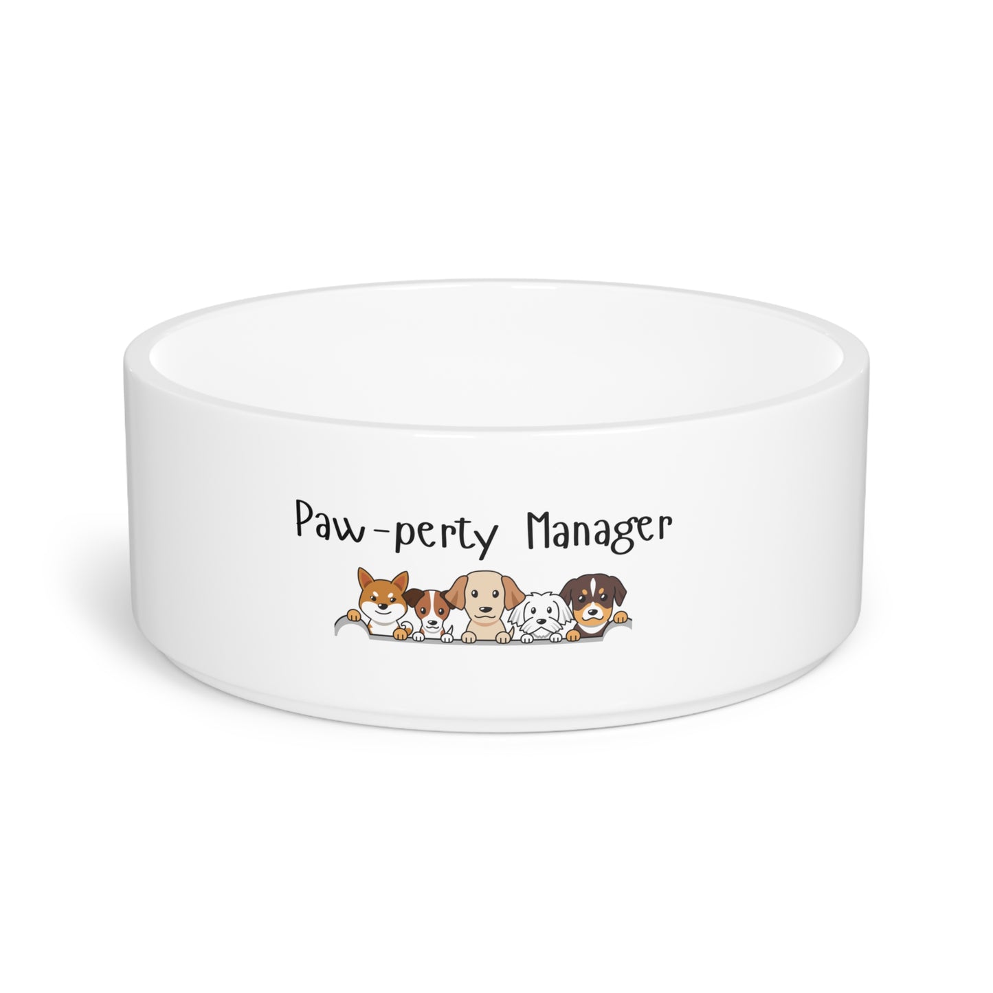 Paw-perty Manager Dog Bowl – For the Four-Legged Boss in Charge