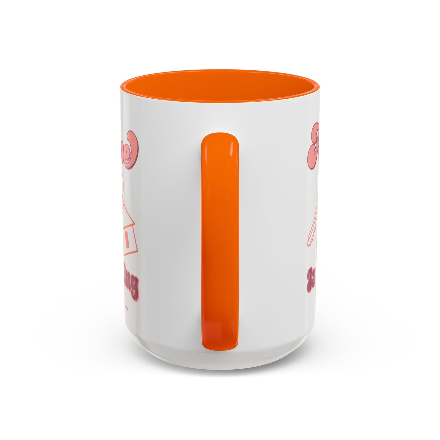 Home Is Calling Realtor Accent Coffee Mug (11, 15oz)