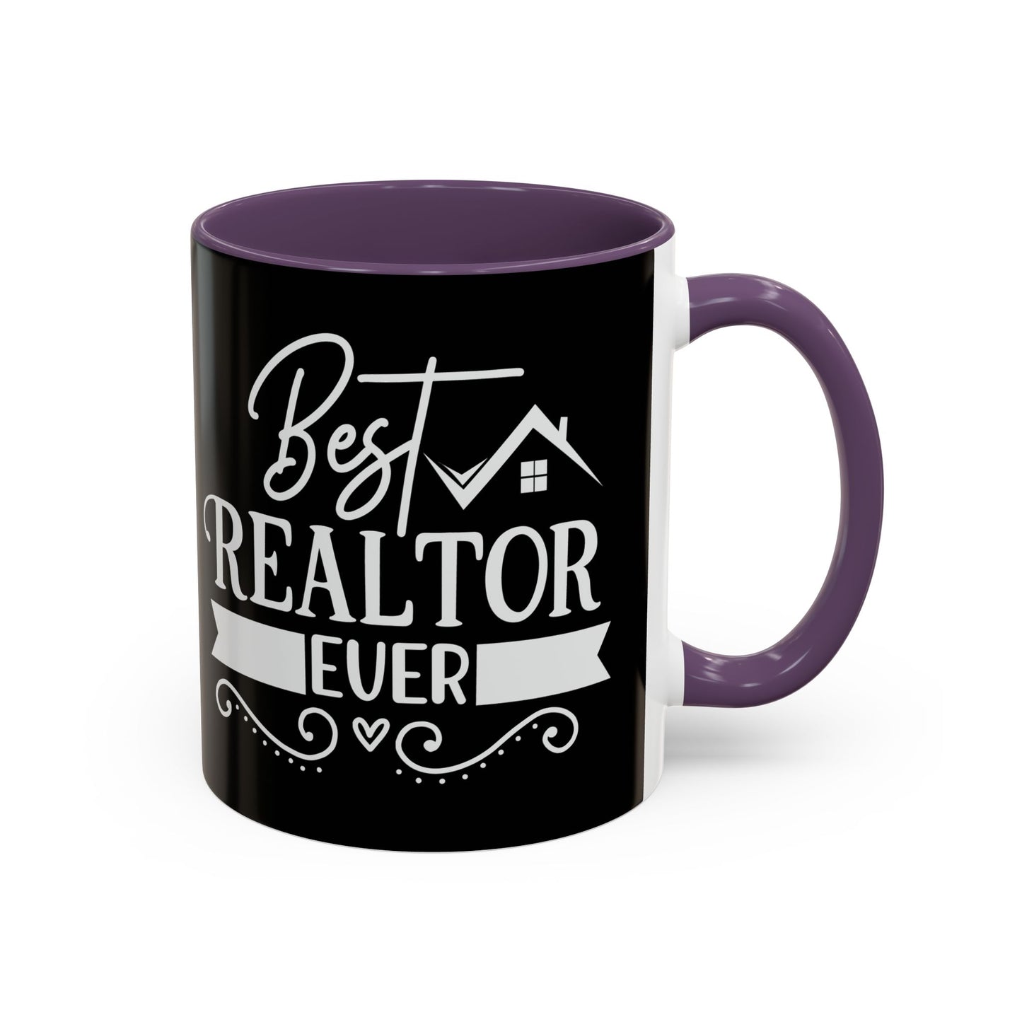 Best Realtor Ever Accent Coffee Mug (11, 15oz)