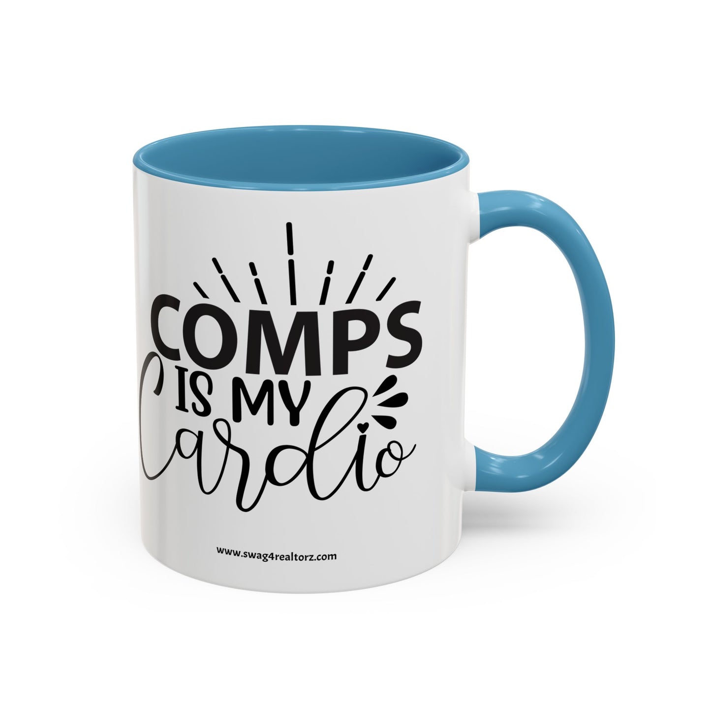 Comps Are My Cardo Realtor Accent Coffee Mug (11, 15oz)