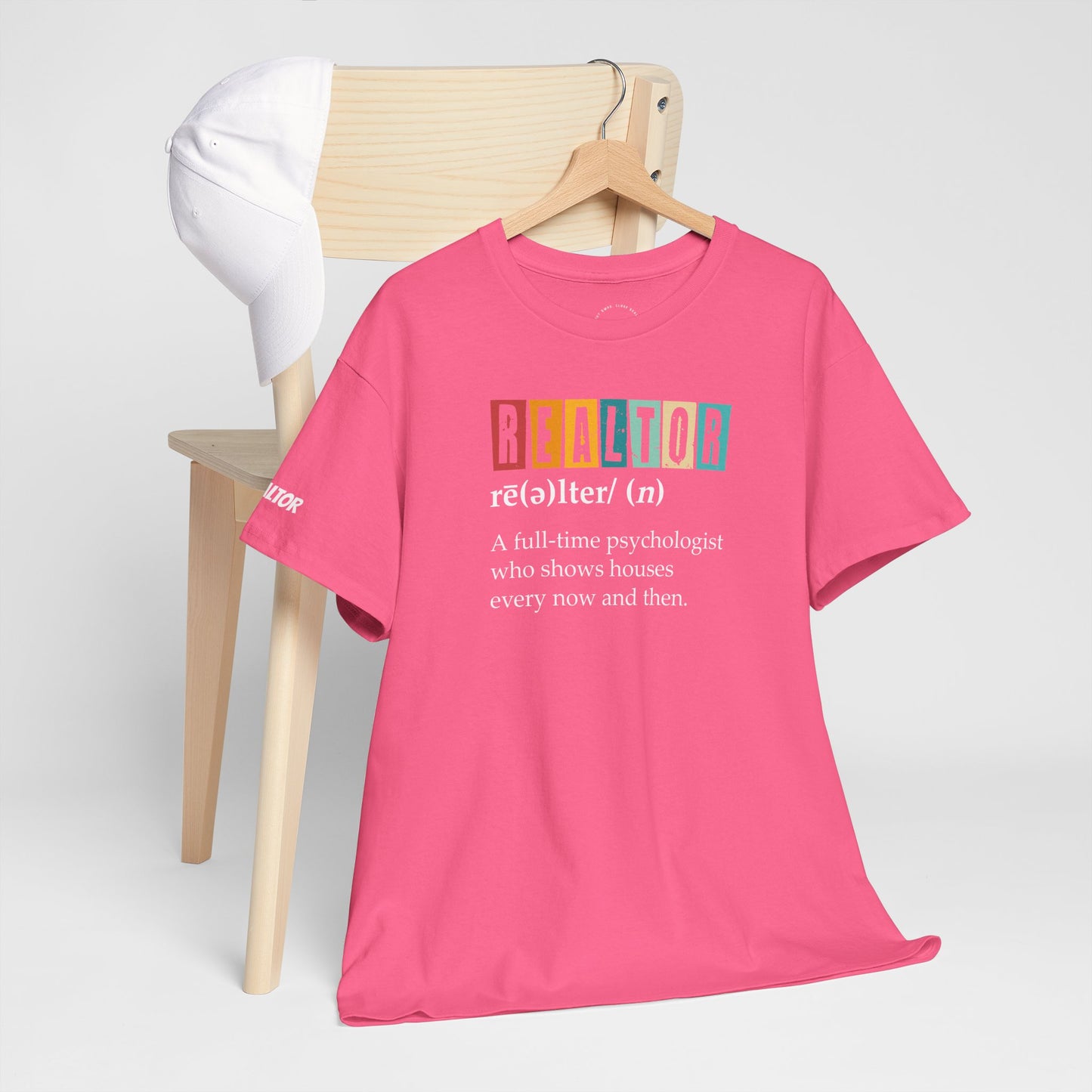 π§ REALTOR: A Full-Time Psychologist Who Shows Houses Tee β Real Estate Therapy You Can Wear π‘ποΈ