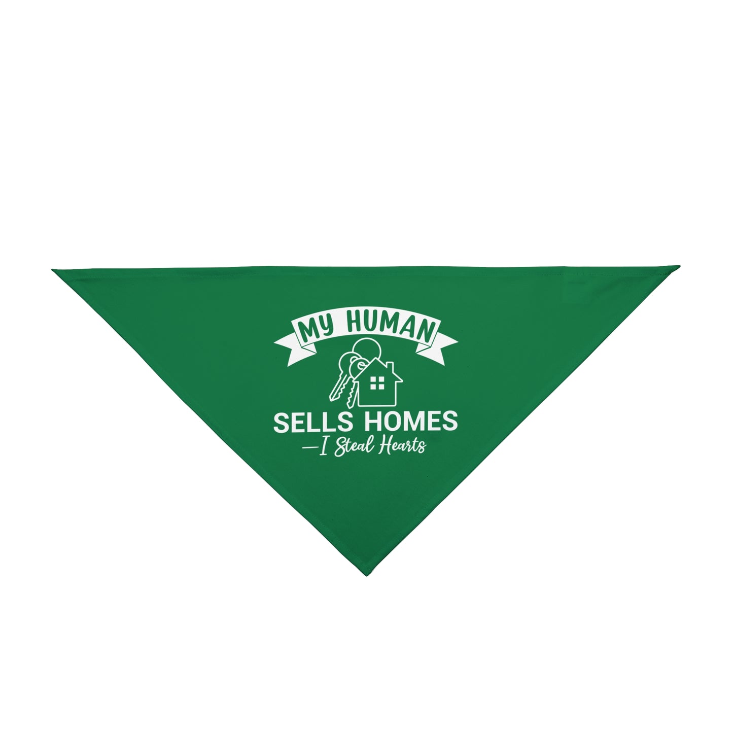Real Estate Dog Bandana – My Human Sells Homes, I Steal Hearts