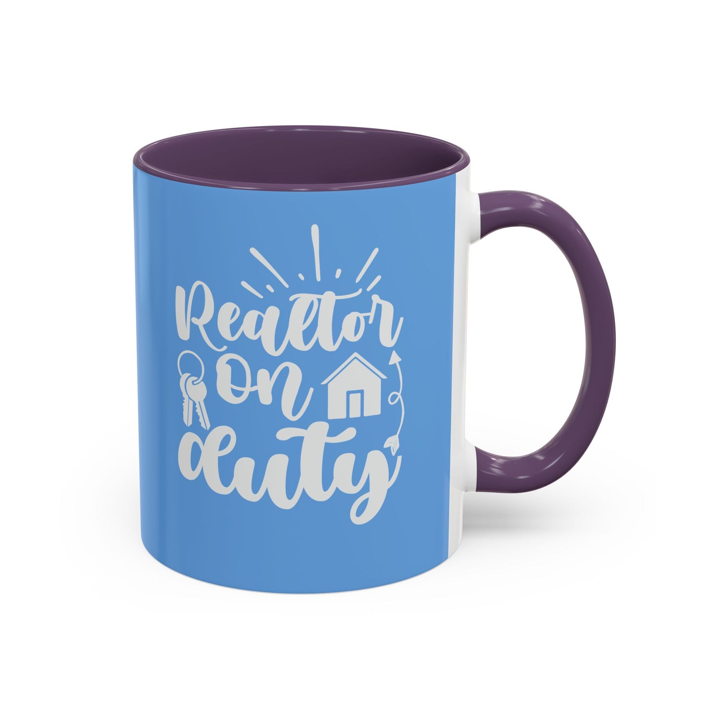 Realtor On Duty Accent Coffee Mug (11, 15oz)