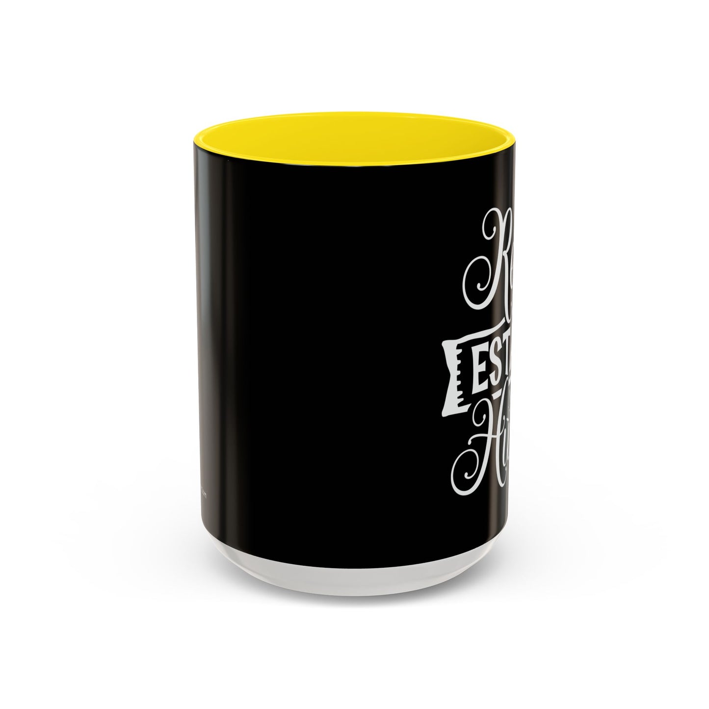 Real Estate Hustler realtor Accent Coffee Mug (11, 15oz)