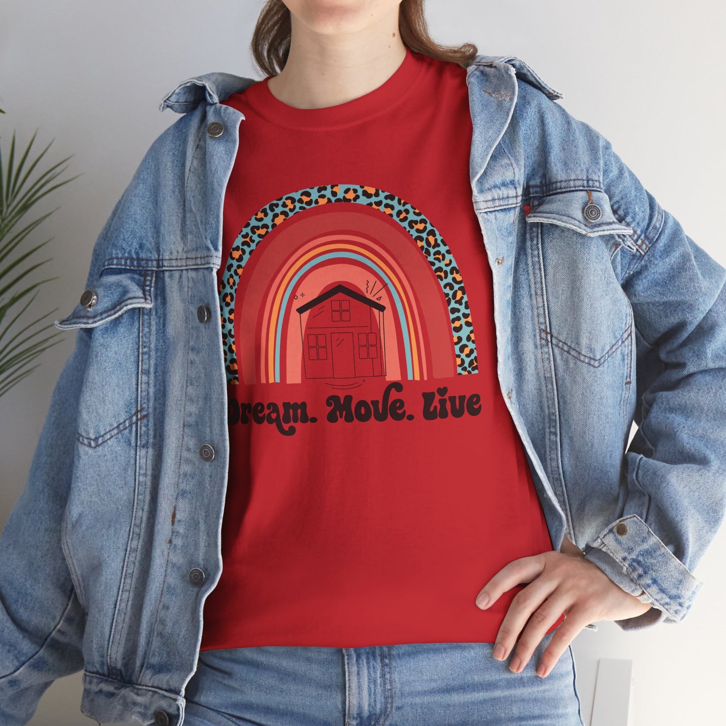 π "Dream. Move. Live." Realtor Tee β Because Homeownership is the Real Pot of Gold! π‘