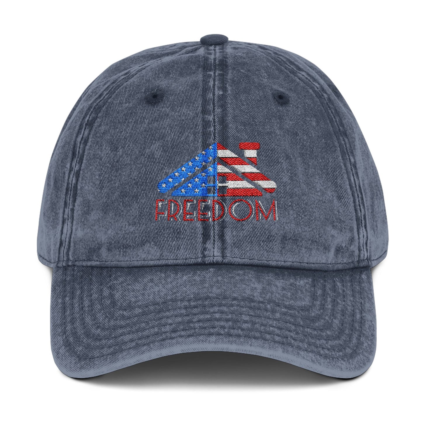 FREEDOM Realtor Hat – Patriotic Roofline Cap for Real Estate Pros