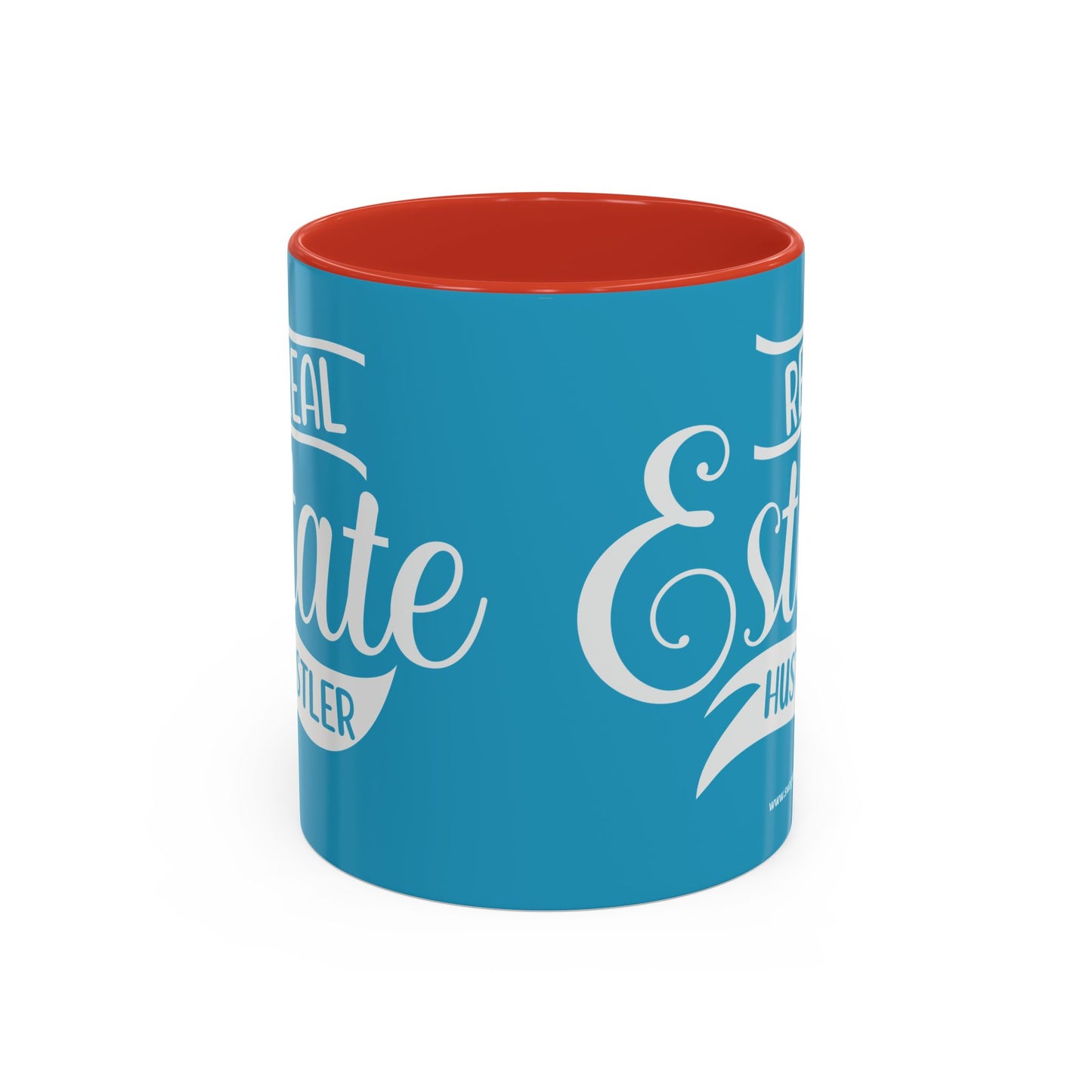 Real Estate Hustler Realtor Accent Coffee Mug (11, 15oz)