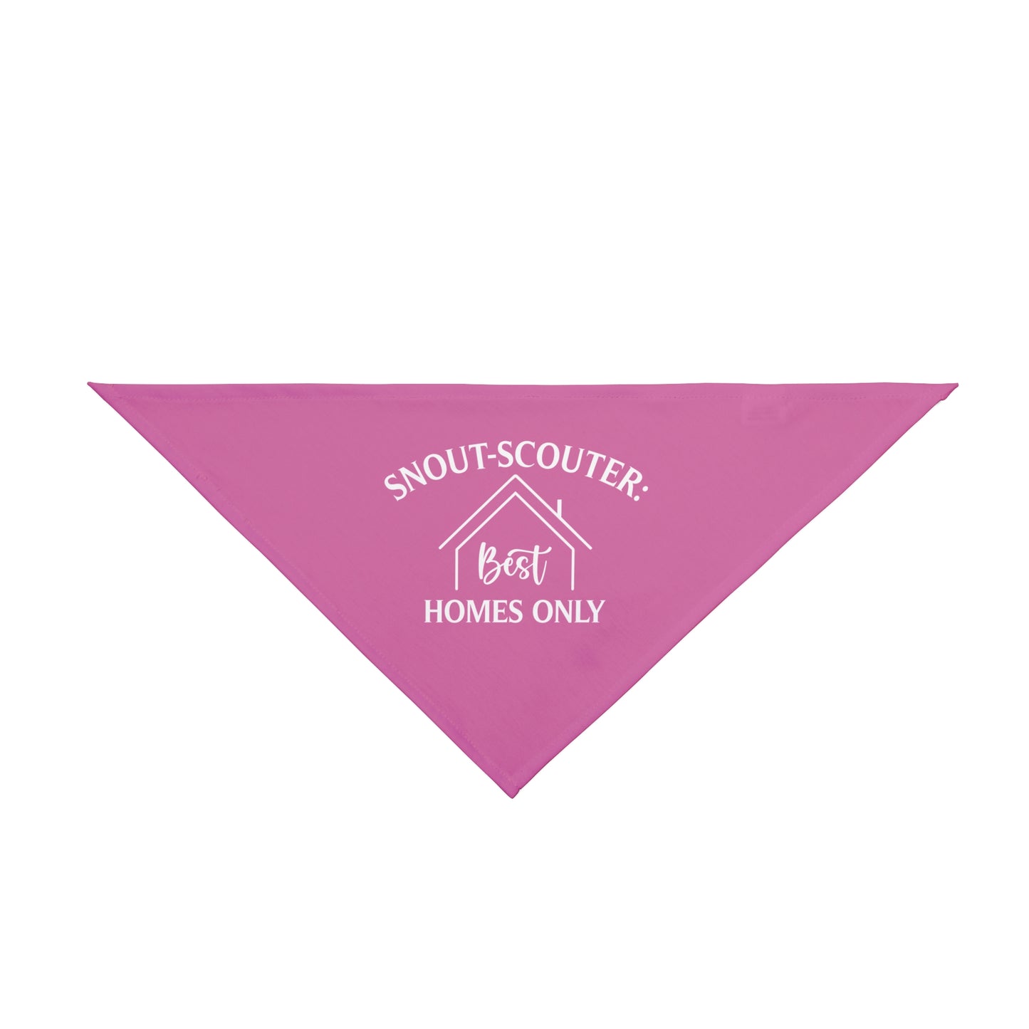 Snout-Scouter Dog Bandana – Only the Best Homes Pass the Sniff Test